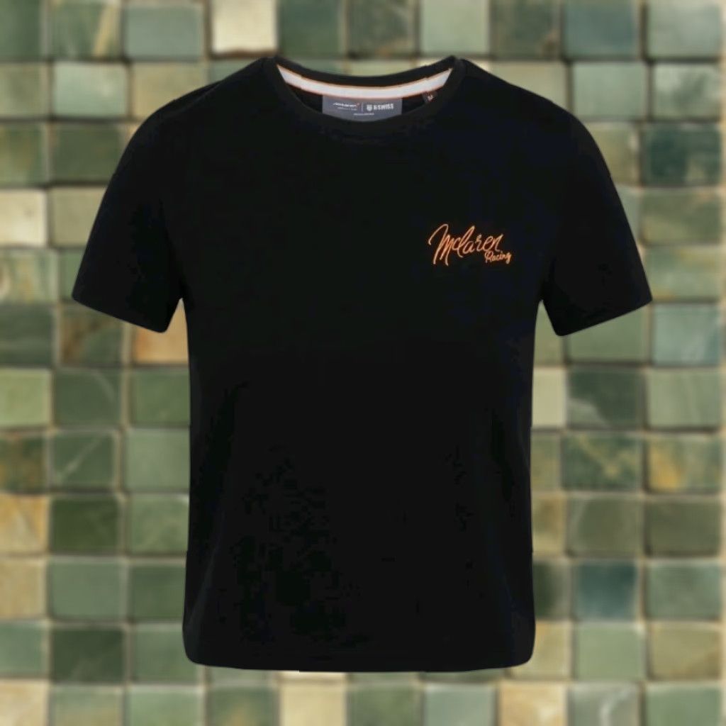 Vintage McLaren x K-Swiss Womens Crop Shirt Logo Size M Black Size M / US 6-8 / IT 42-44 - 1 Thumbnail