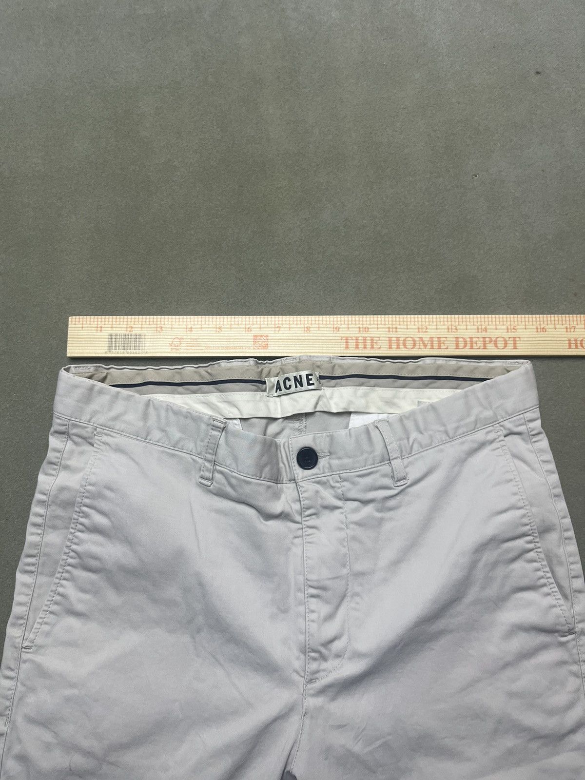 Acne Studios Khaki Tan Slim Fit Chino Patns Size US 30 / EU 46 - 5 Thumbnail