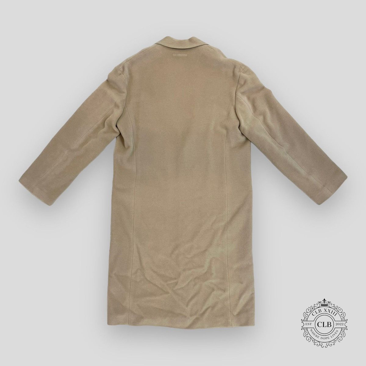 Balenciaga Balenciaga Oversized Brushed Coat in Camel Size US S / EU 44-46 / 1 - 2 Thumbnail