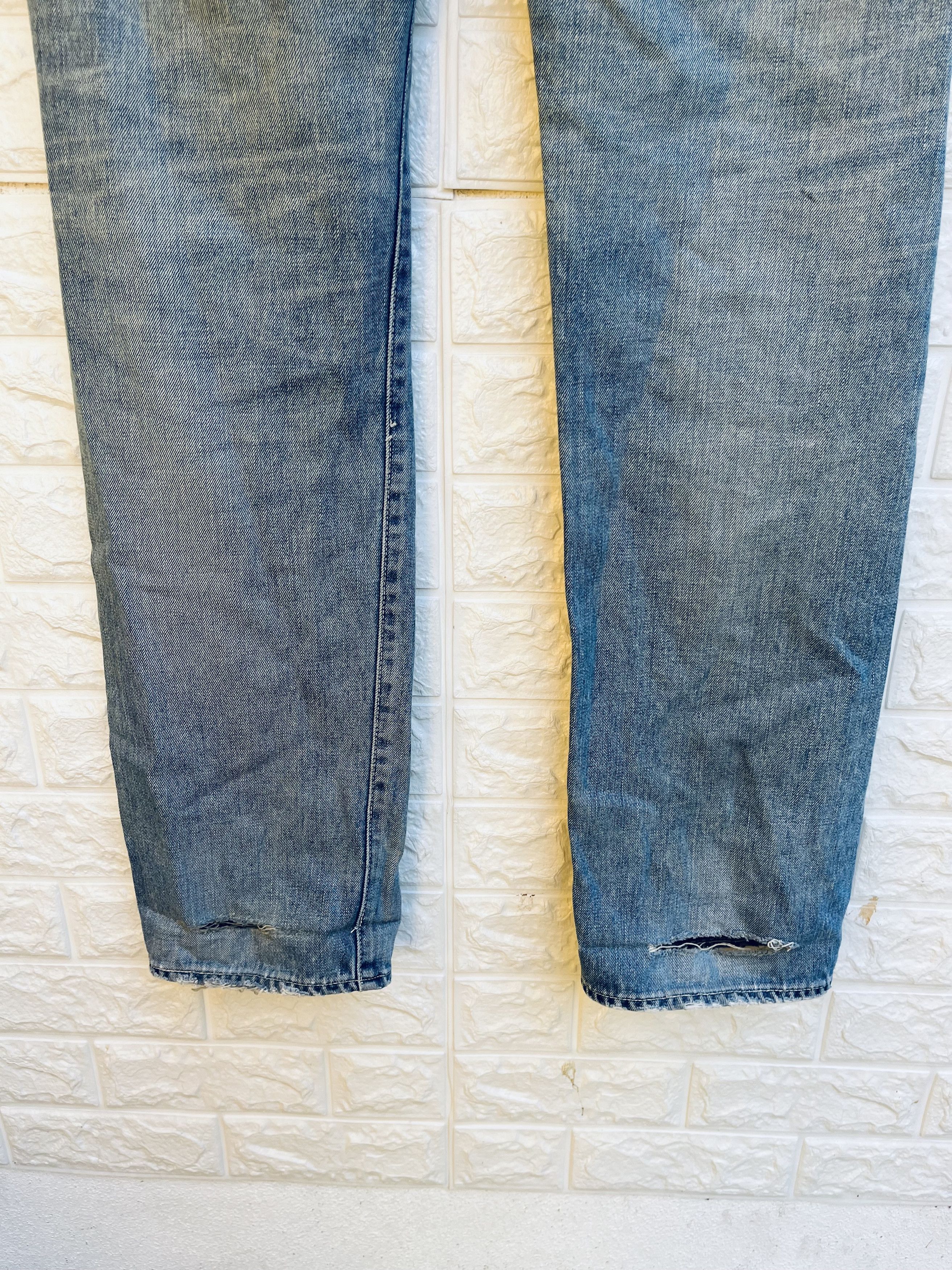 Levi's Vintage Clothing × Vintage Vintage Levis Big E Selvage Designed Fashion Style Size US 33 - 15 Thumbnail