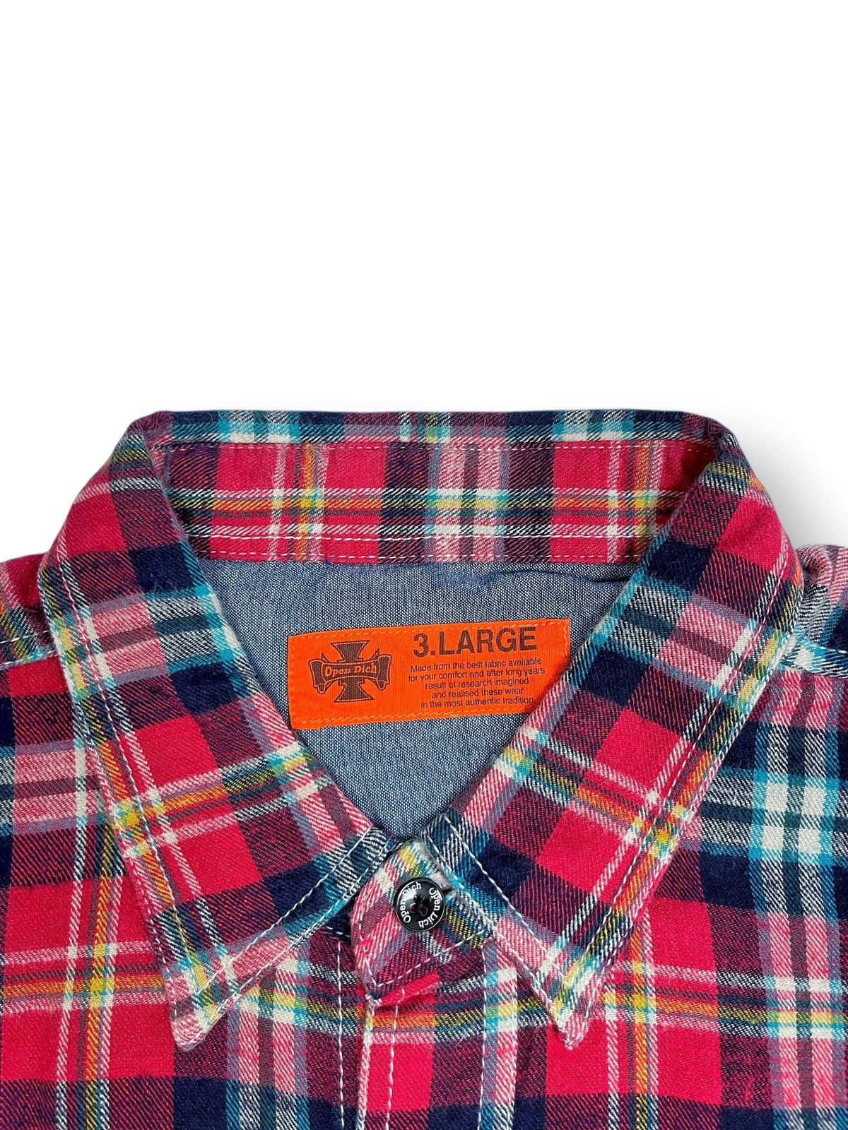 Vintage Y2K Open Dich Double Pocket Vintage Plaid Outer Flannel Size US XXL / EU 58 / 5 - 6 Thumbnail