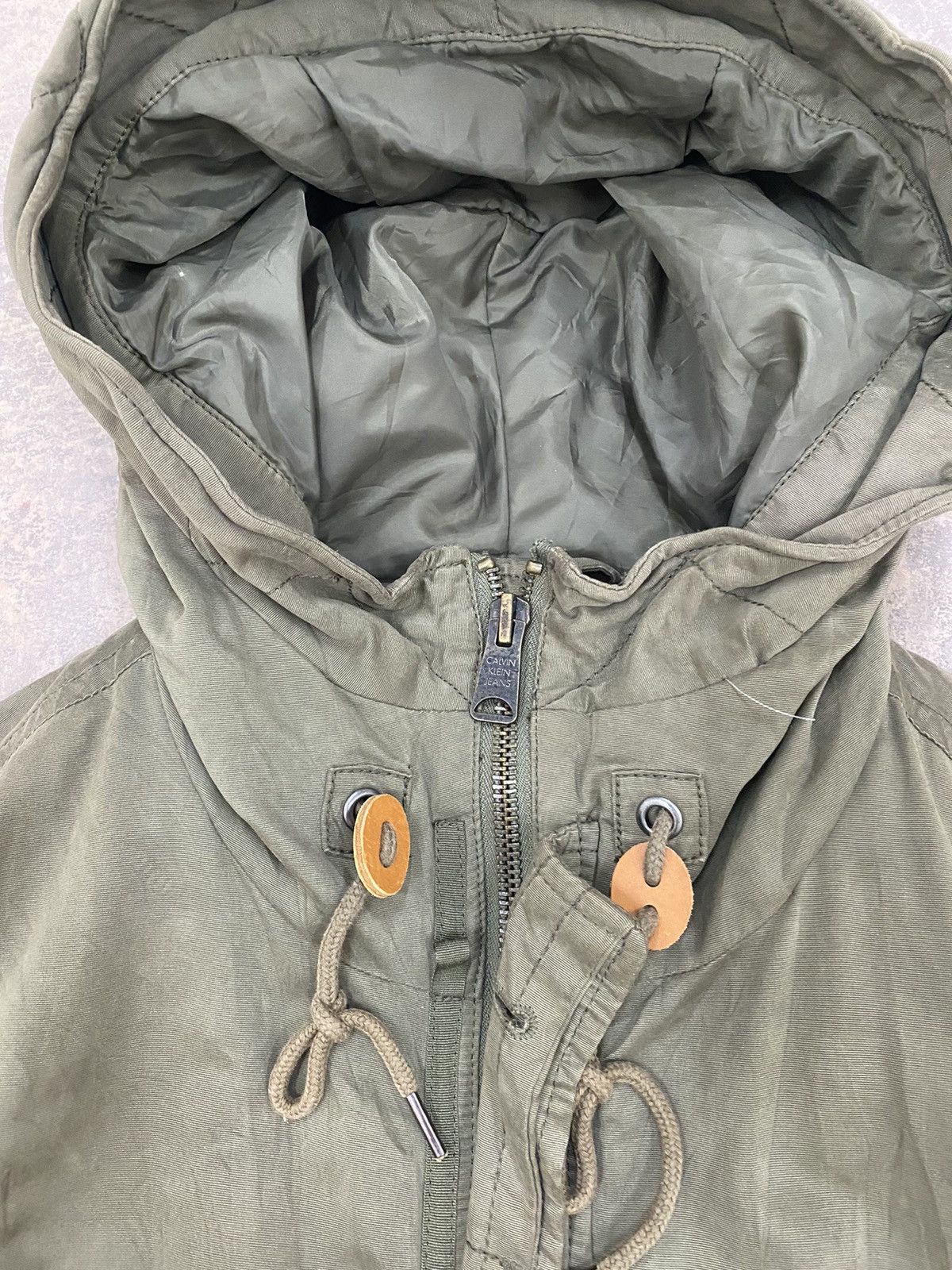 Calvin Klein CALVIN KLEIN CK MILITARY PARKA ARMY WINTER LGB JACKET Size US L / EU 52-54 / 3 - 6 Thumbnail