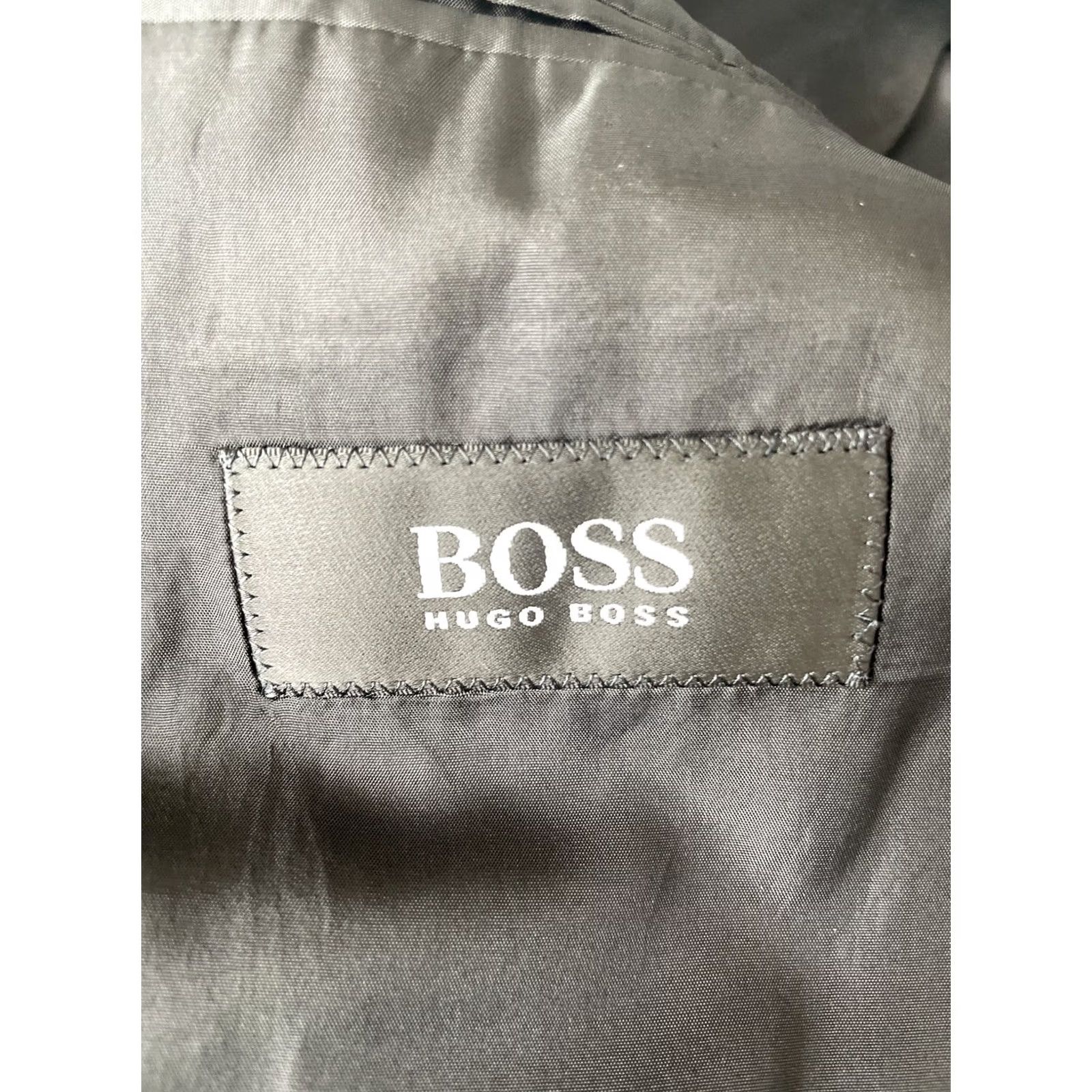 Hugo Boss HUGO BOSS Black Einstein Sport Jacket Blazer Mens Size 42R Luxury Designer Size 42R - 3 Thumbnail
