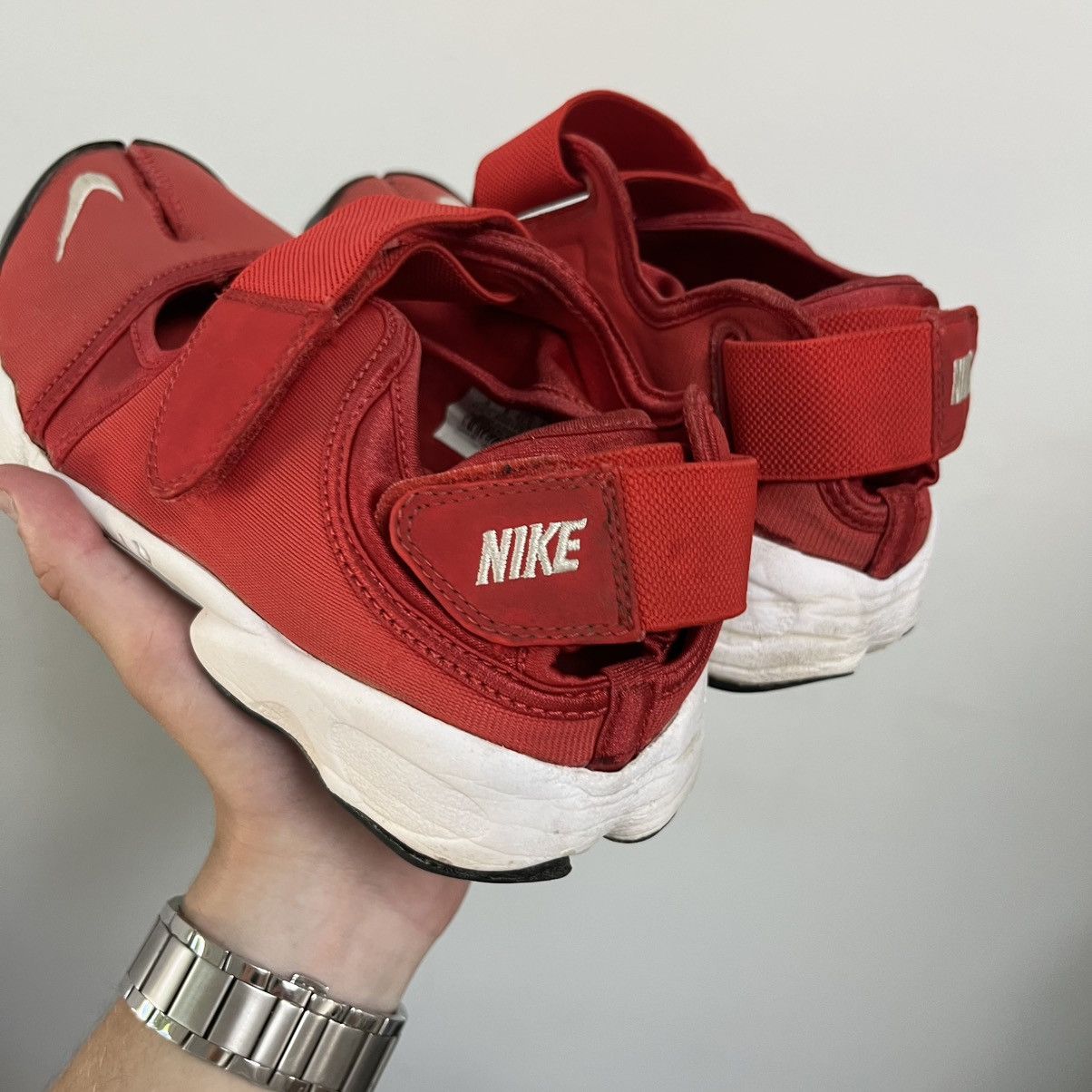 Nike Nike rift vintage sneakers sandals red Size US 9 / EU 42 - 7 Thumbnail