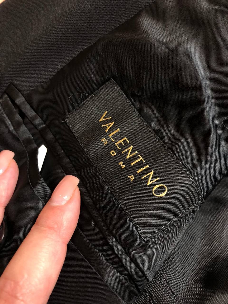 Valentino Valentino Vintage Wool Suit Size 46S - 4 Thumbnail
