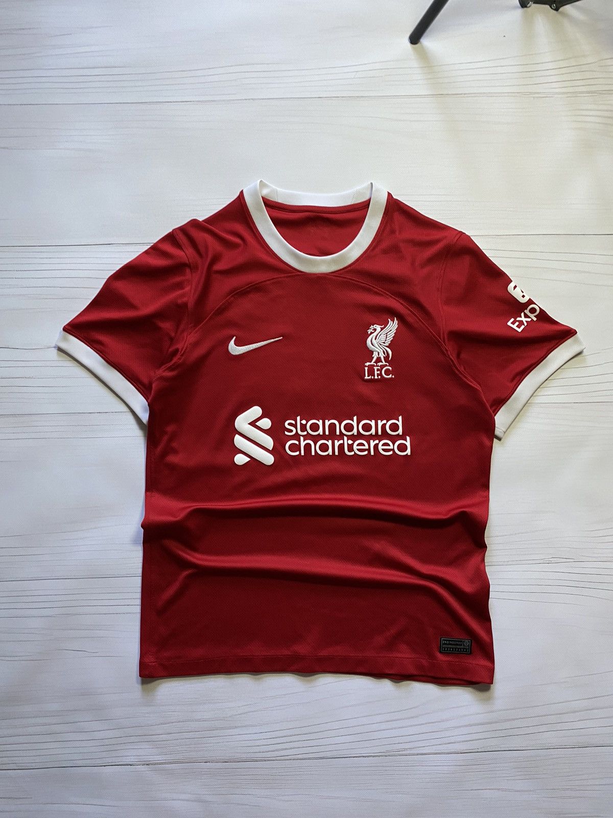 Nike Nike Liverpool 2023 2024 Home Football Shirt Soccer Jersey Size US S / EU 44-46 / 1 - 1 Thumbnail