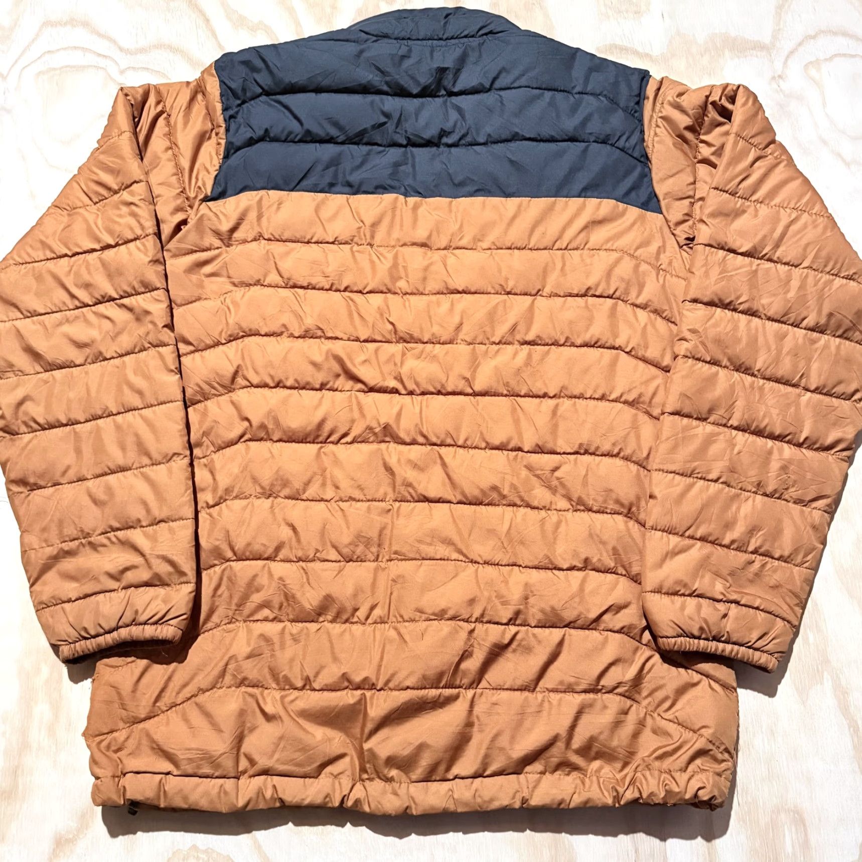 Vintage Columbia Powder Lite Insulated Full Zip Jacket Orange Black Men Medium Jacket Size US M / EU 48-50 / 2 - 3 Thumbnail