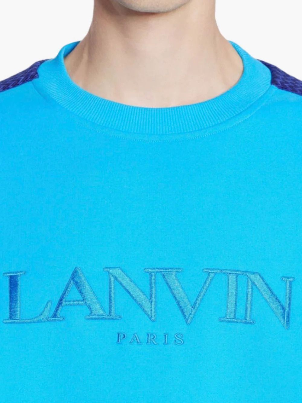 Lanvin o1mle0426 Side Lanvin Embroidered Loose-Fitting Sweatshirt Size US S / EU 44-46 / 1 - 4 Thumbnail