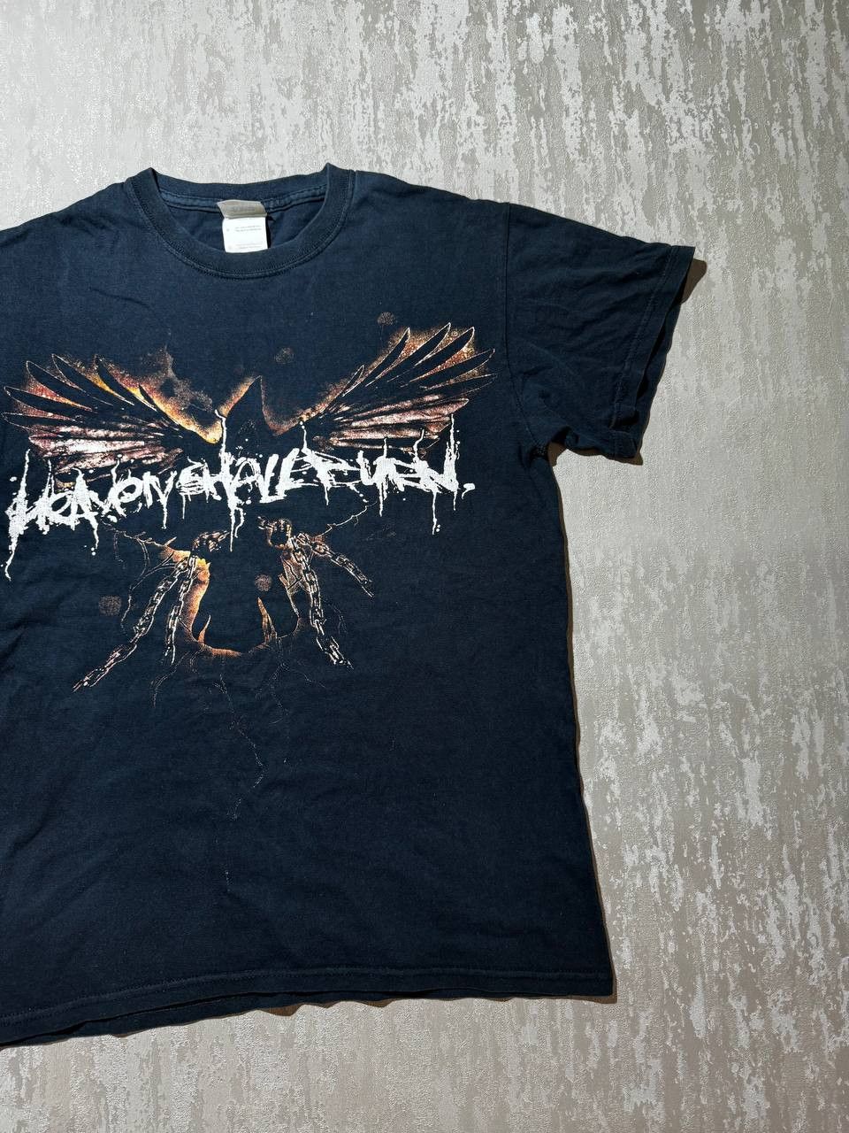 Band Tees × Vintage Vintage HEAVEN SHALL BURN Endzeit Band Tee Size US S / EU 44-46 / 1 - 3 Thumbnail