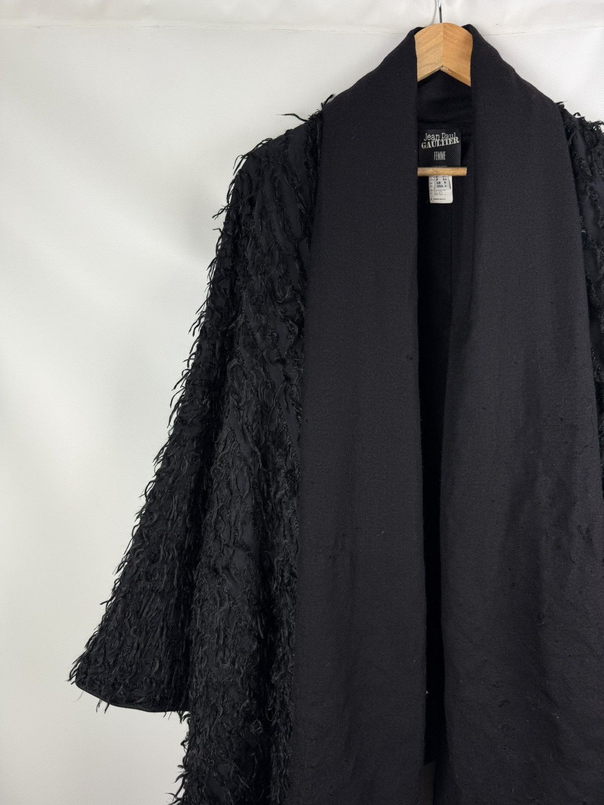 Jean Paul Gaultier Gaultier Femme Ladies Tufted Open Front Kimono Coat Jacket Size S / US 4 / IT 40 - 2 Thumbnail