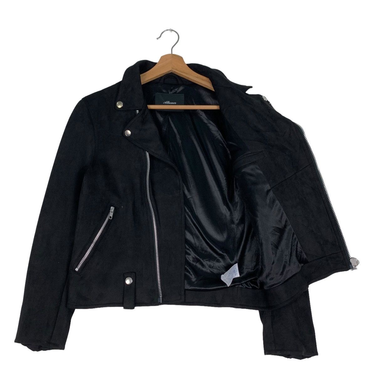 Japanese Brand ALLUMER Double Collar Jacket #0380-C17 Size US XS / EU 42 / 0 - 9 Thumbnail
