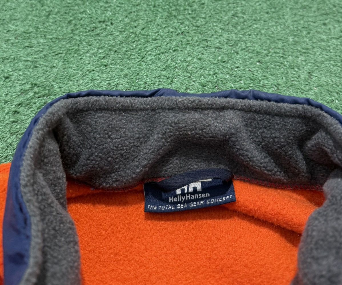 Helly Hansen Helly Hansen Orange Fleece Oversize Halfzip Vintage Size US M / EU 48-50 / 2 - 5 Thumbnail