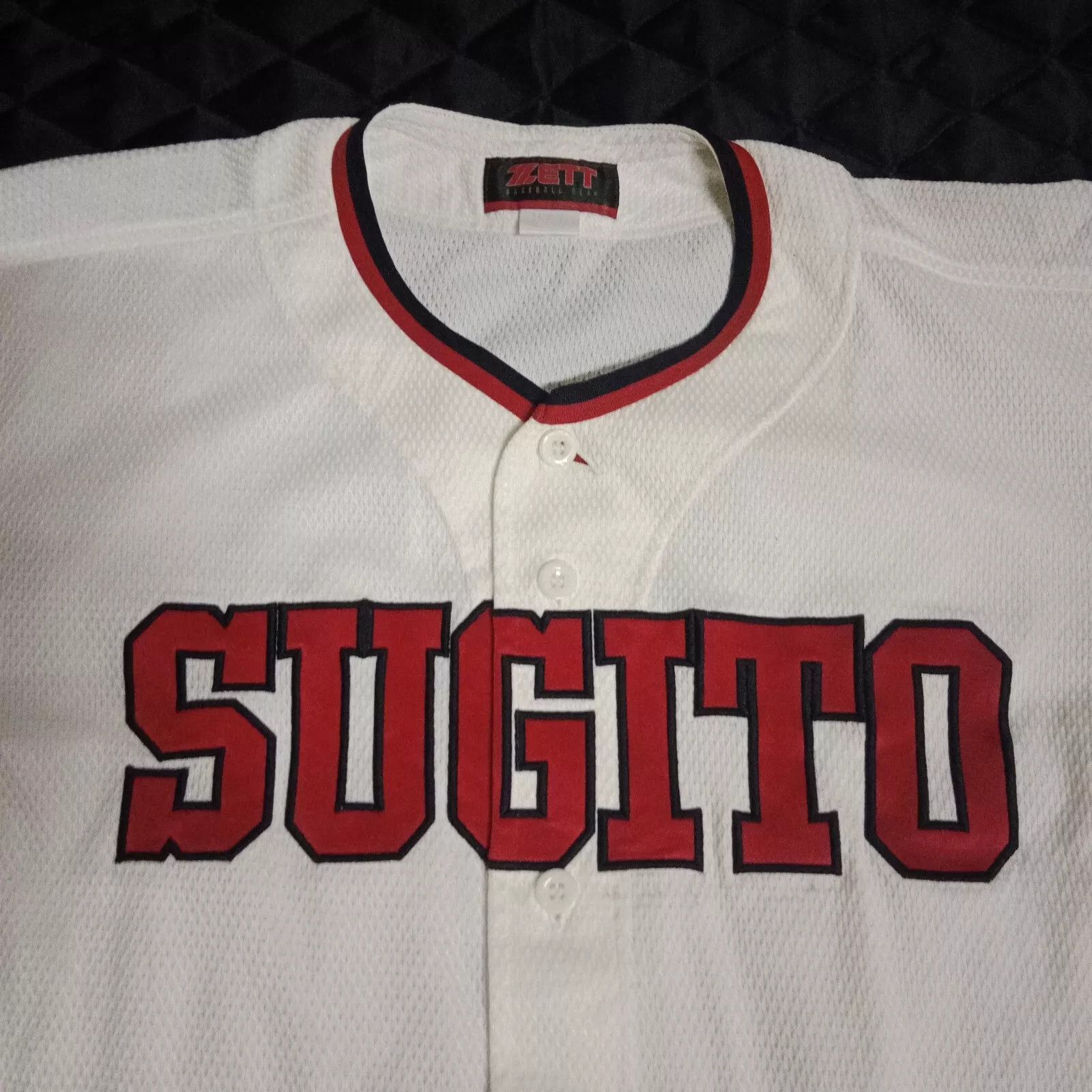 Japanese Brand × MLB Zett Saitama Sugito High School Japanese Baseball Jersey Size US XL / EU 56 / 4 - 2 Thumbnail