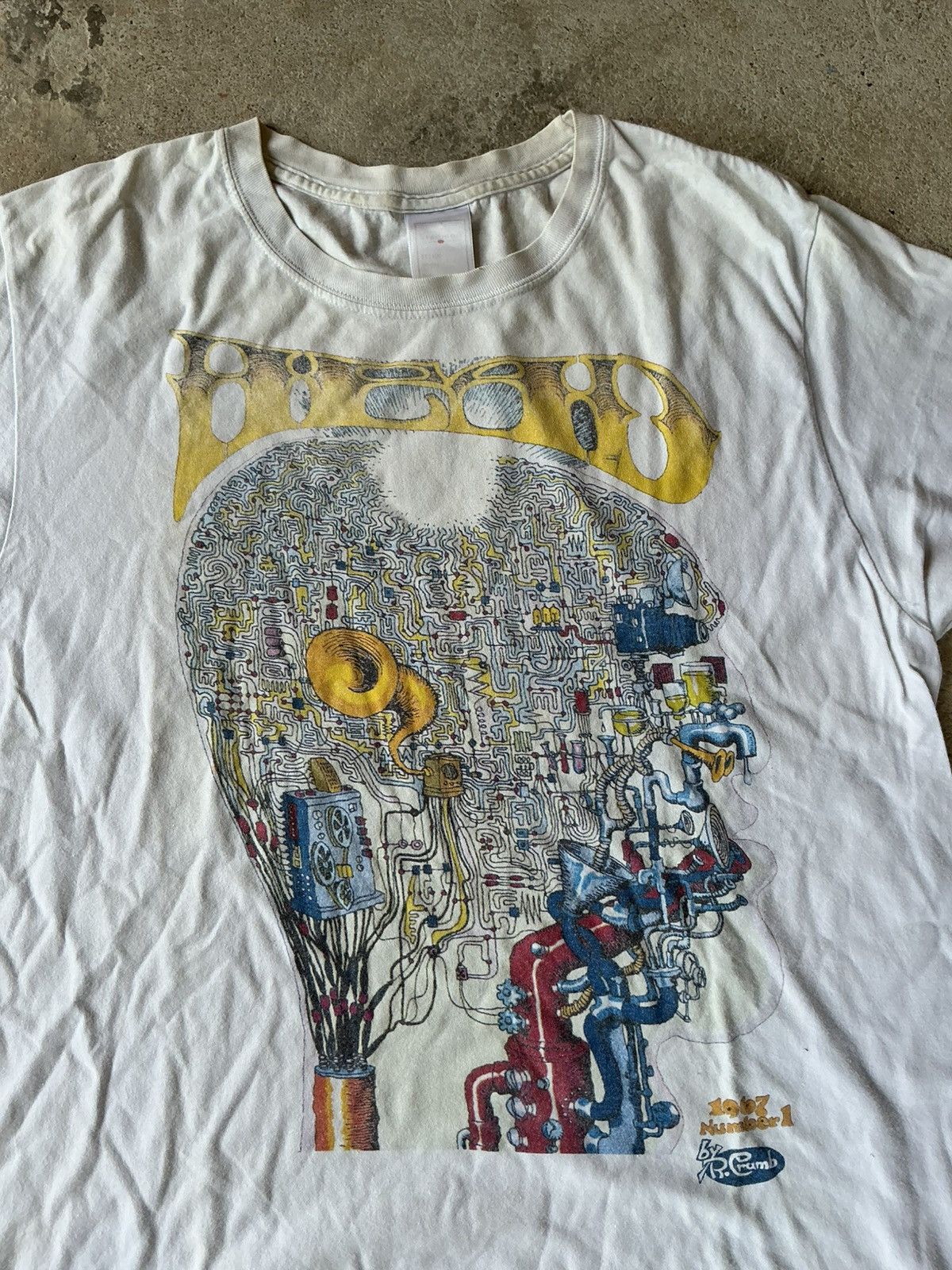 Vintage Vintage Hard Comic By R.Crumb T shirt Size US L / EU 52-54 / 3 - 2 Thumbnail