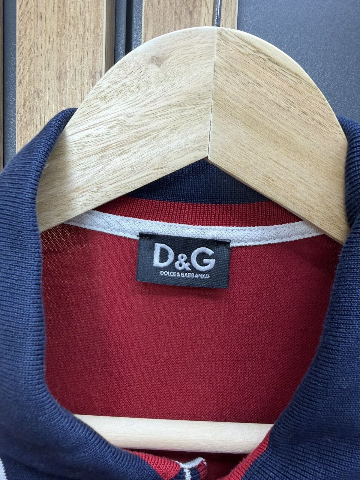Dolce & Gabbana Dolce & Gabbana D&G Red Polo Shirt Size M Size US M / EU 48-50 / 2 - 7 Thumbnail