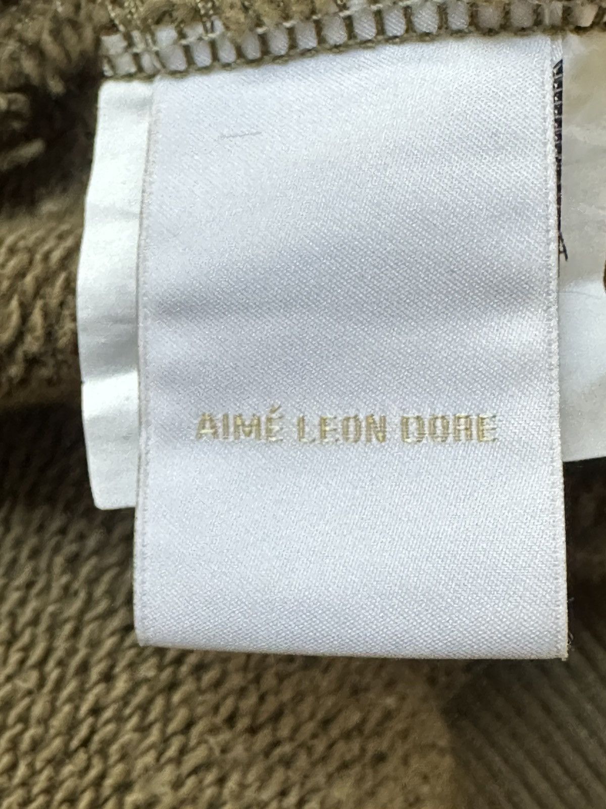 Aime Leon Dore Aimé Leon Dore: Uniform Hoodie- Military Olive (2021) Size US M / EU 48-50 / 2 - 3 Thumbnail