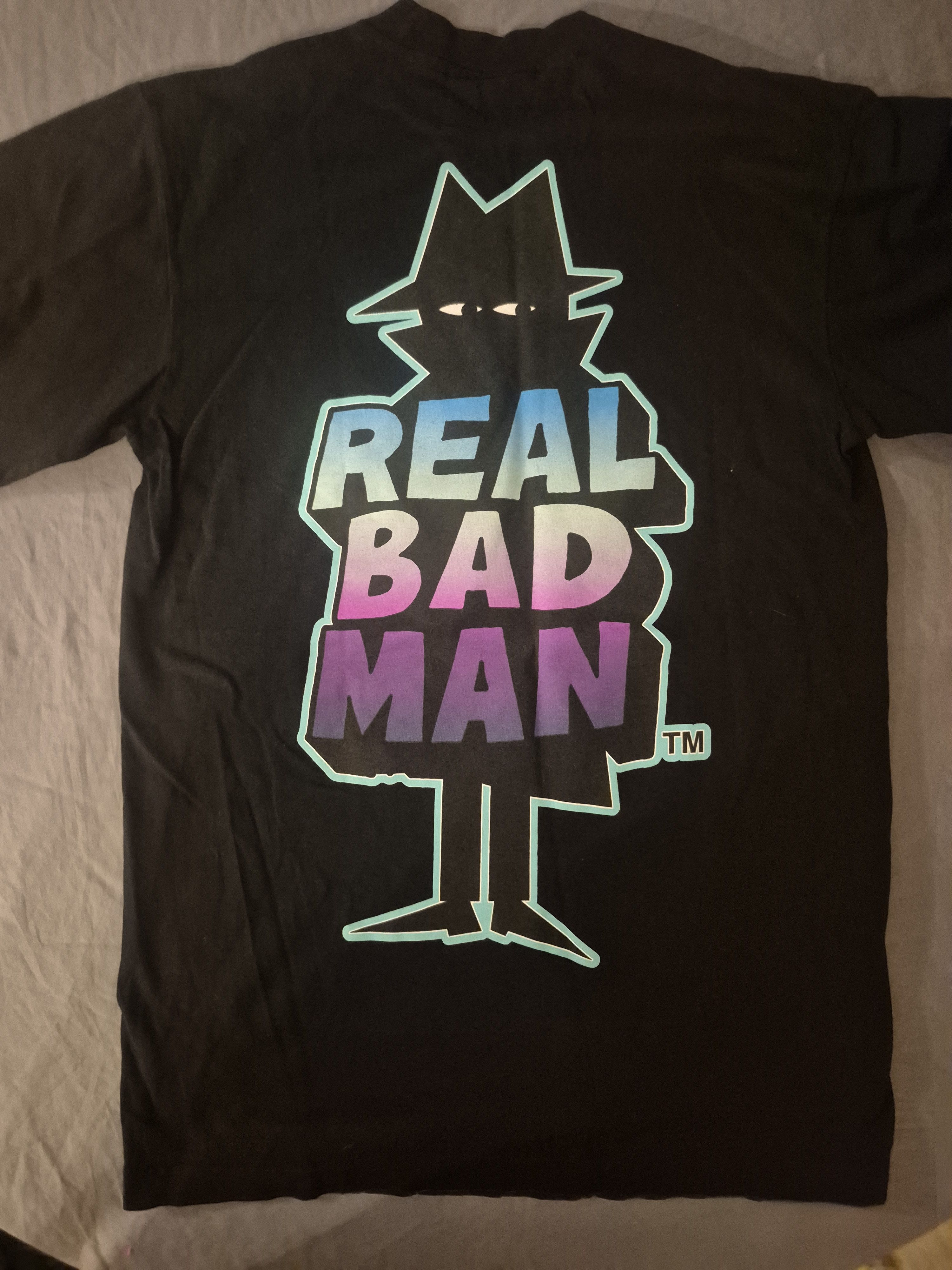 Real Bad Man Real Bad Man Black Tee Size Small Size US S / EU 44-46 / 1 - 2 Thumbnail