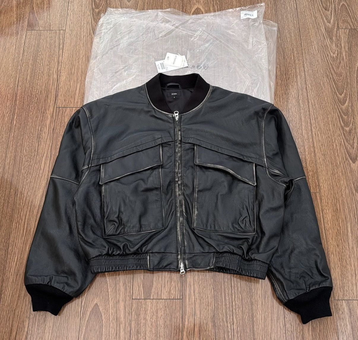 BEAMS Leather Short Blouson 25SS