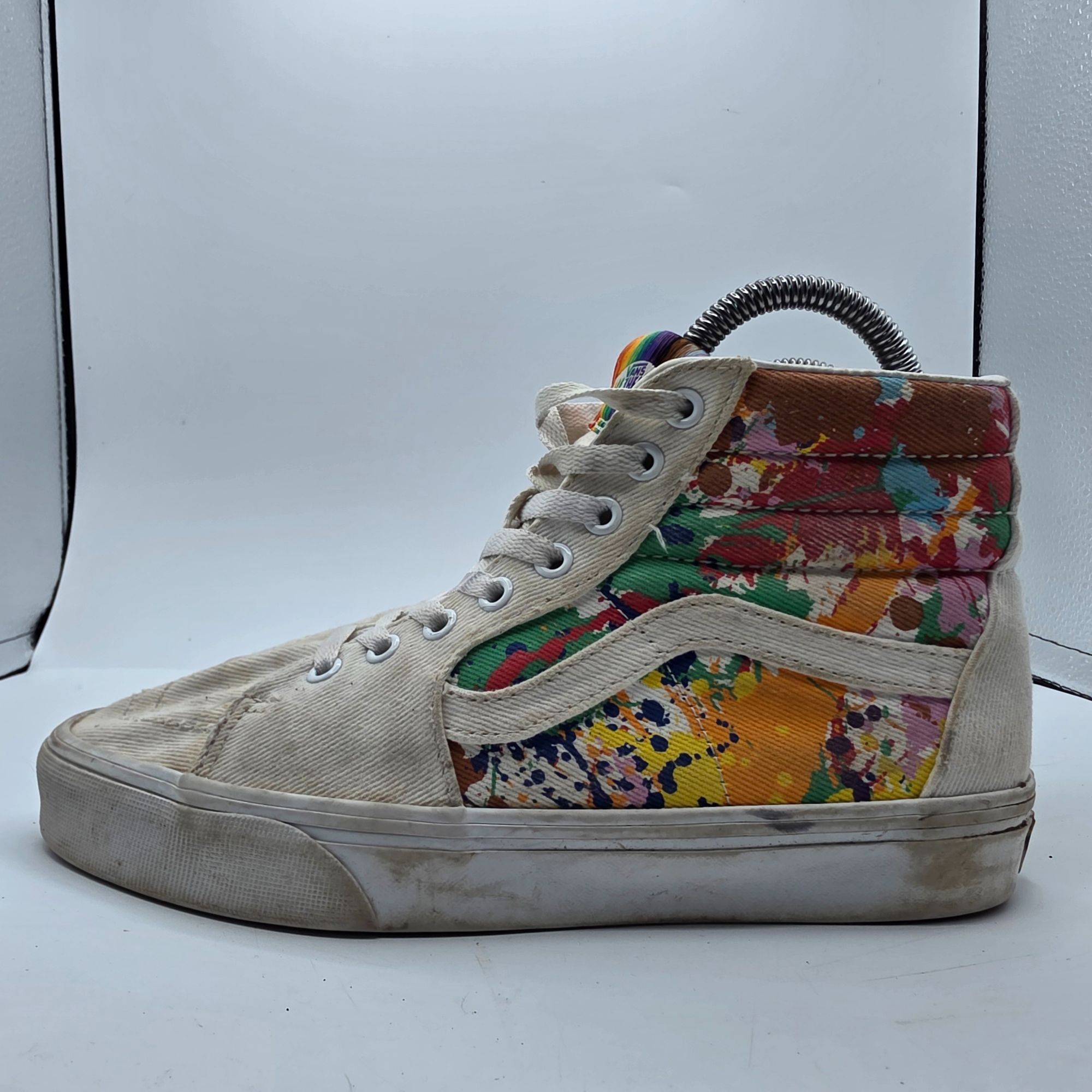 Vans Vans Sk8-Hi Together As Ourselves Womens Size 8.5 White Snea Size US 8.5 / IT 38.5 - 15 Thumbnail