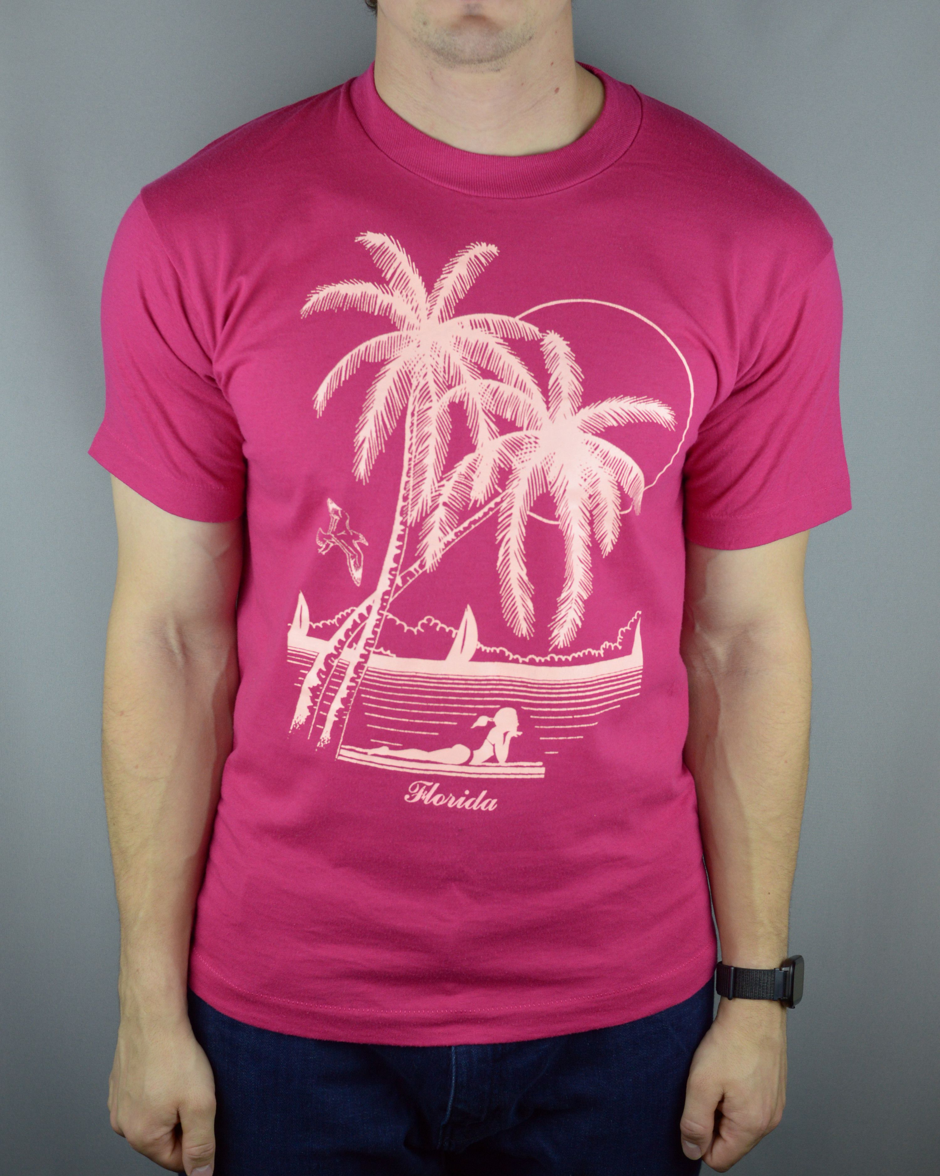 Vintage Vintage Florida 90s t shirt Size US XL / EU 56 / 4 - 1 Thumbnail