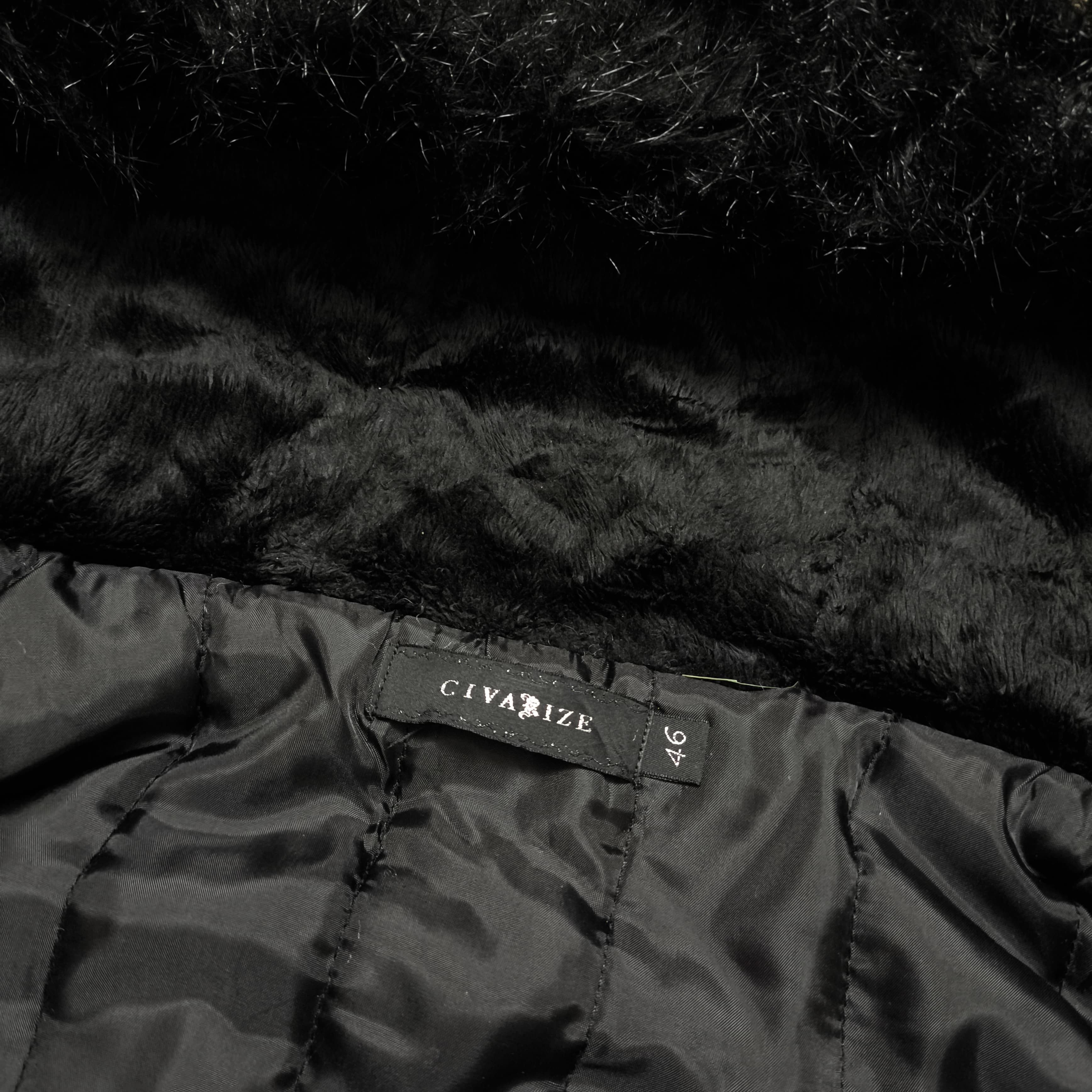 14th Addiction 2000s Japanese brand Civarize Waxed Fur Trim Jacket Size US S / EU 44-46 / 1 - 13 Thumbnail