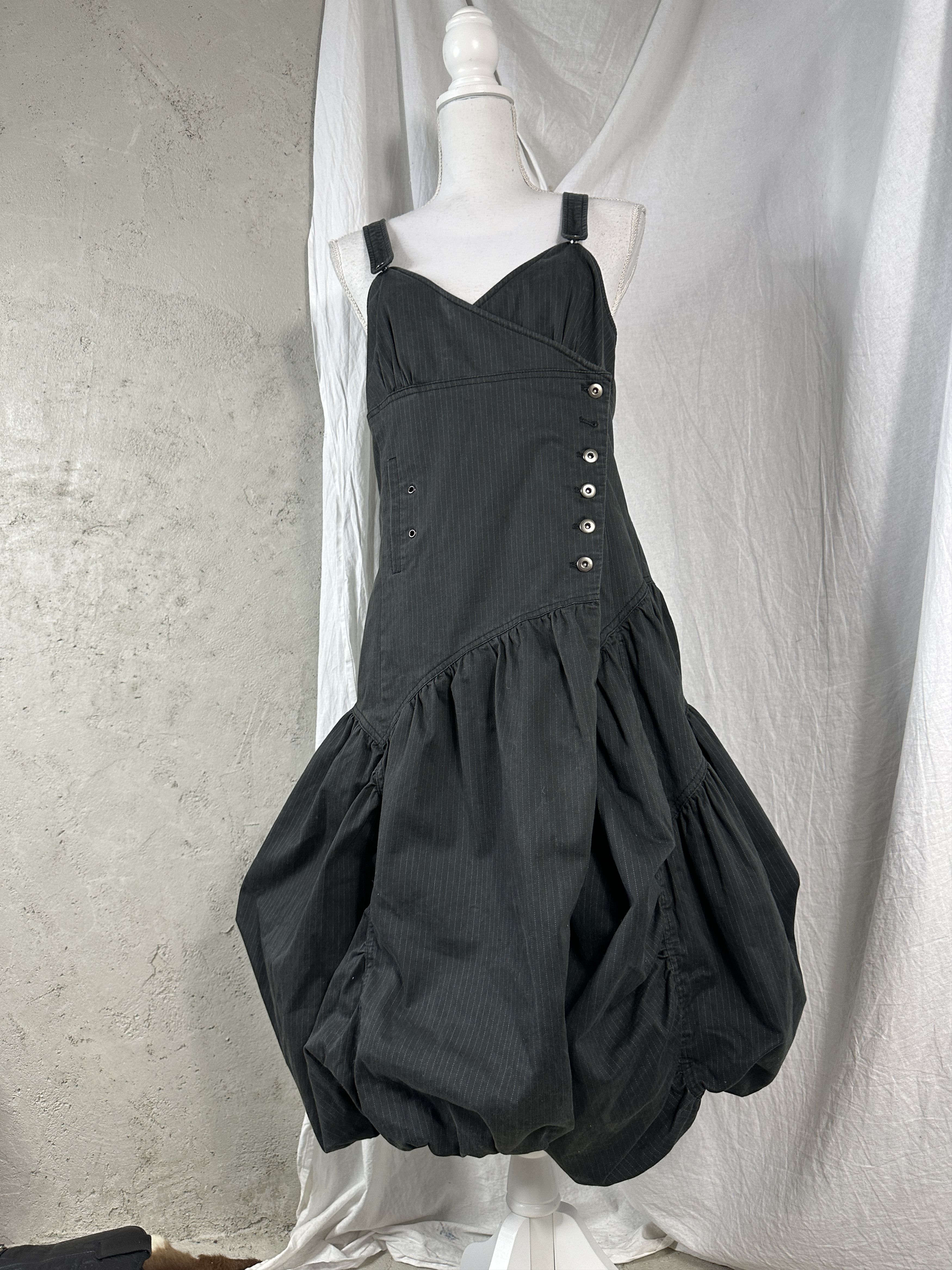 Vintage Vintage Avant Garde Y2K Opium Smart Casual Bubble Dress Size L / US 10 / IT 46 - 1 Thumbnail