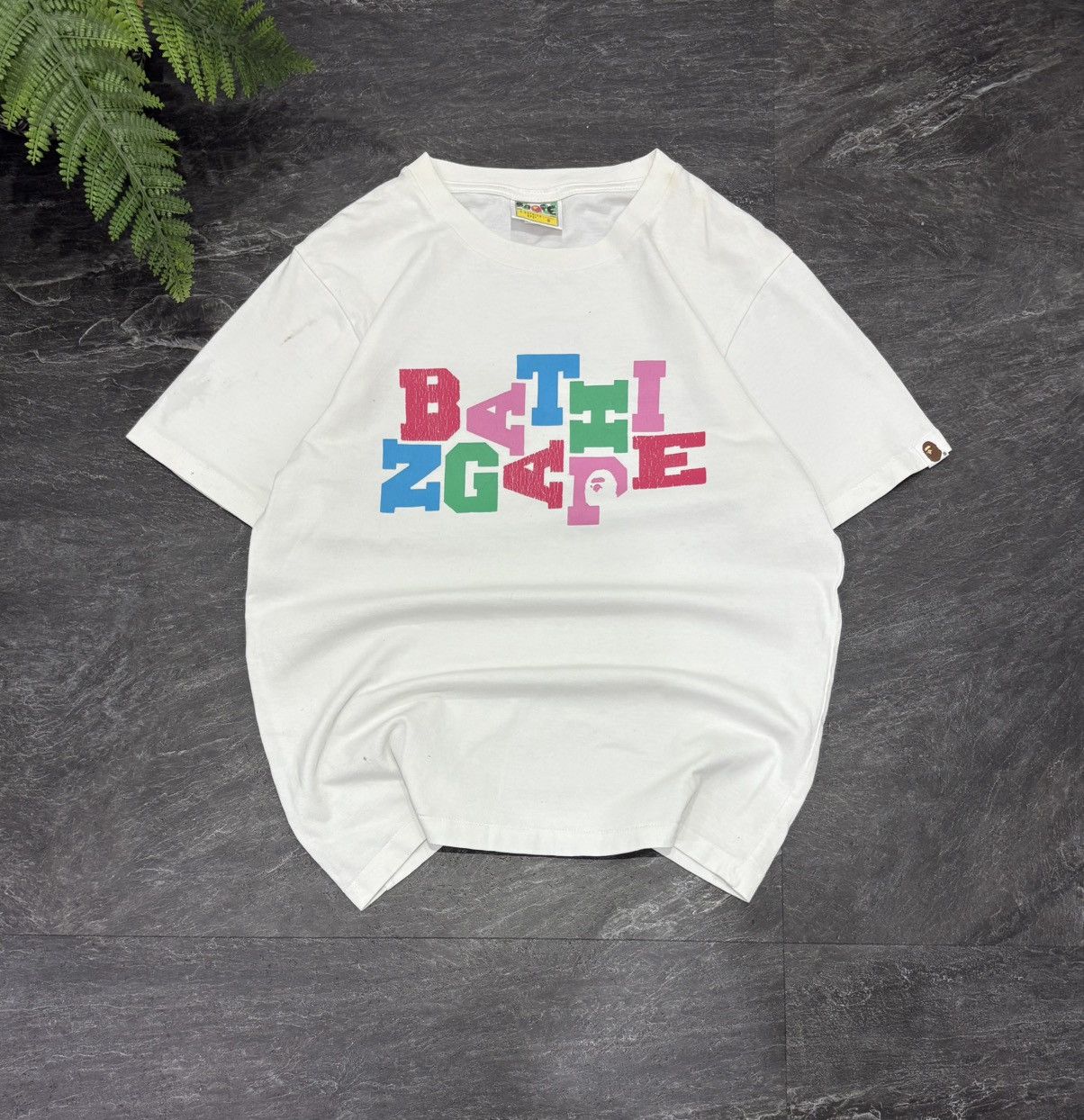 Bape Bape Big Logo Obersized T-shirt Rare Y2K Size S / US 4 / IT 40 - 2 Thumbnail