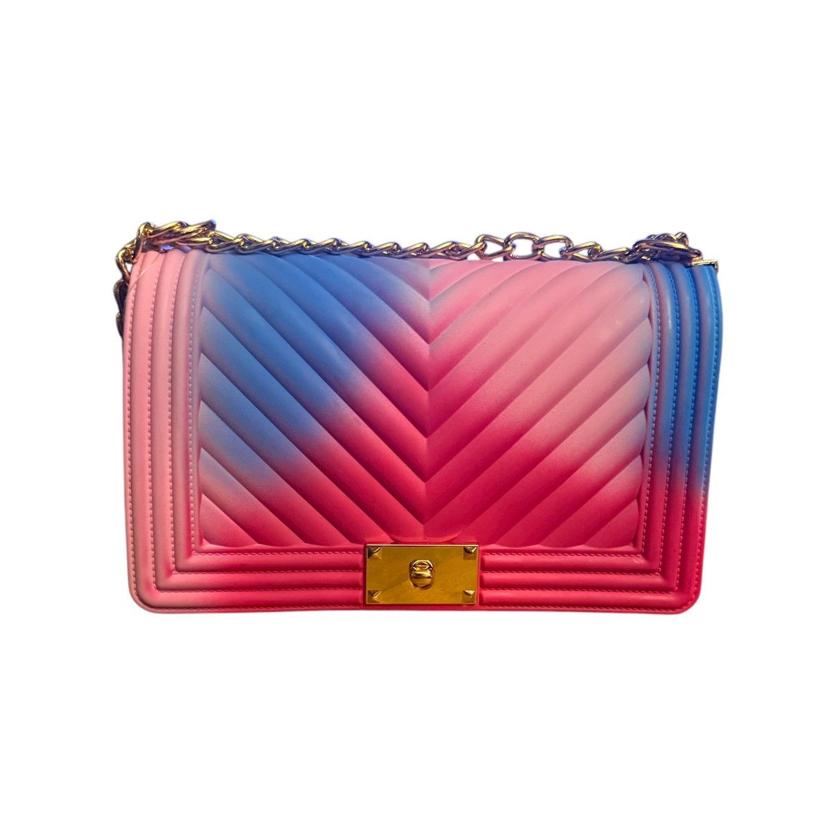 Other Pink and blue ombré jelly crossbody bag Size ONE SIZE - 4 Thumbnail