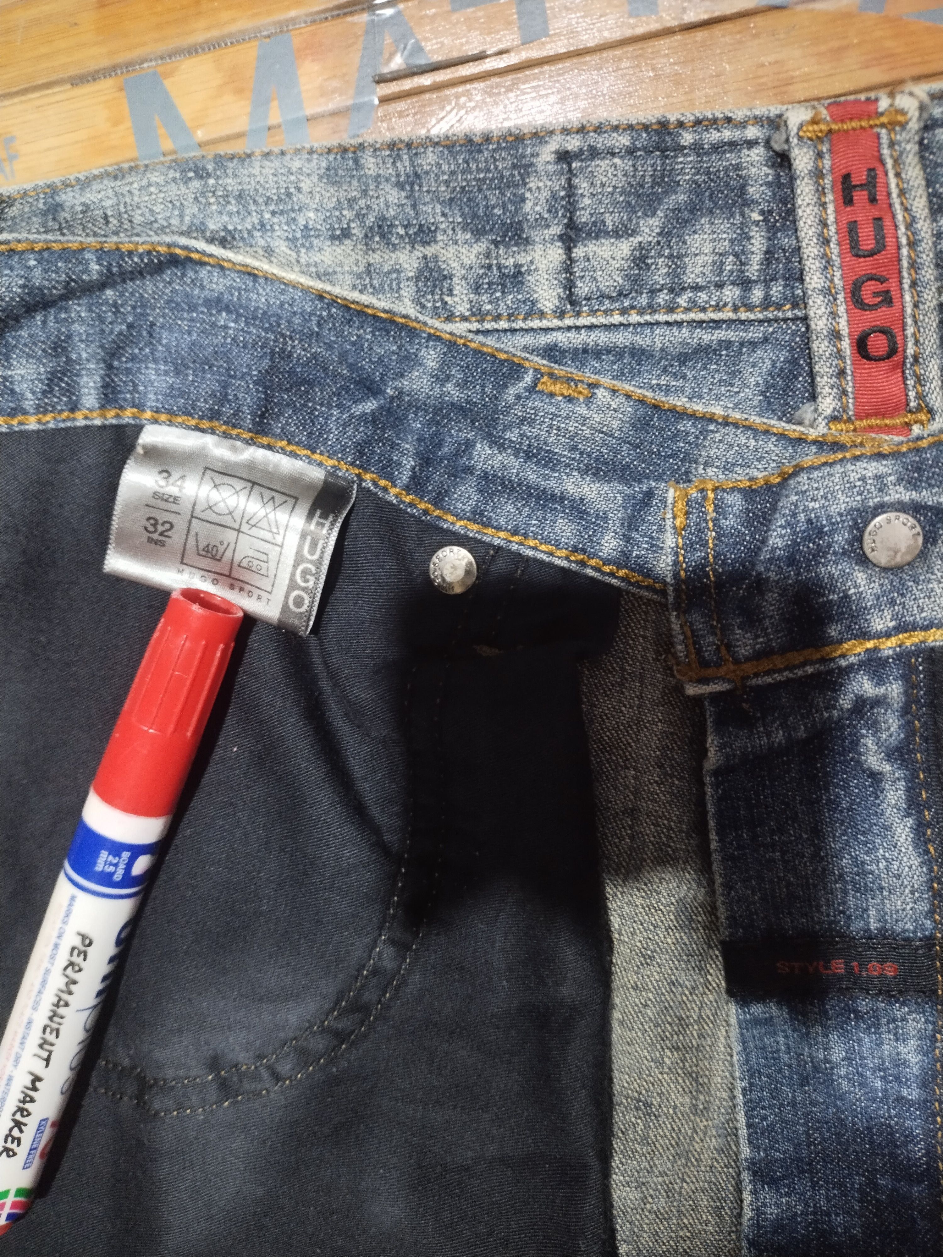 Hugo × Japanese Brand Jeans Hugo Sport Size US 32 / EU 48 - 9 Thumbnail