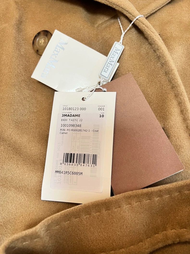 Max Mara Max Mara 101801 Madame coat classic camel. Size L / US 10 / IT 46 - 6 Thumbnail