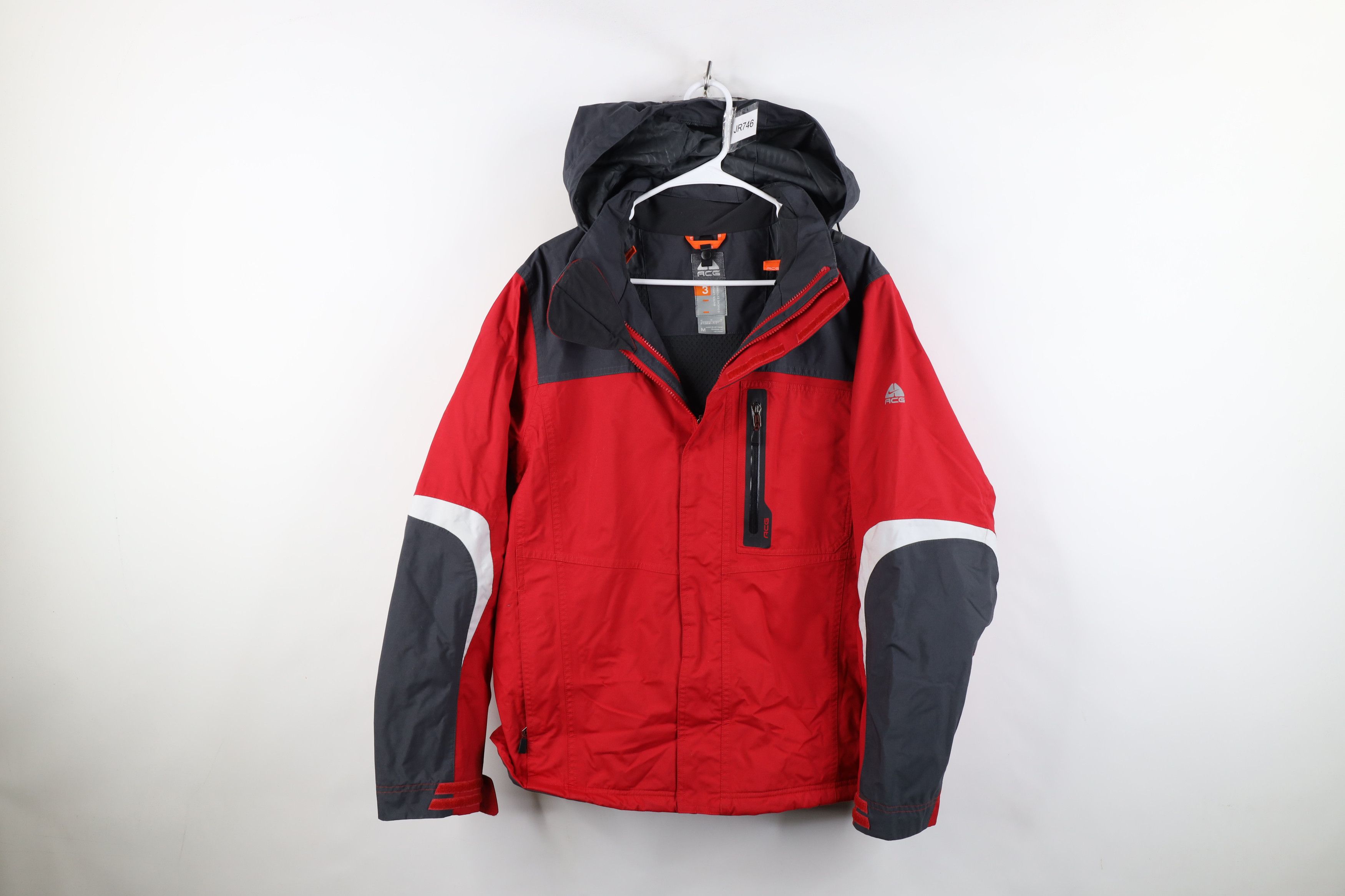 Nike Vintage Nike ACG Mini Swoosh Waterproof Hooded Rain Jacket Size US M / EU 48-50 / 2 - 1 Thumbnail