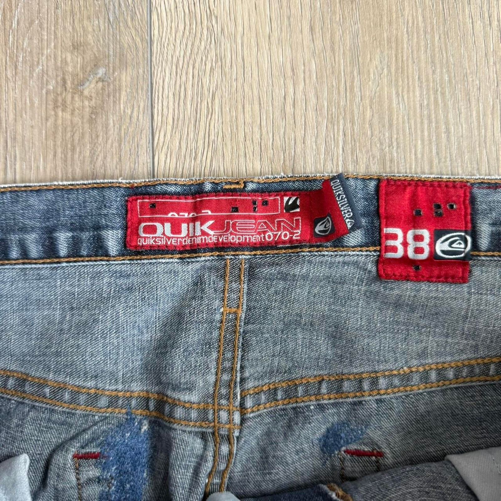Quiksilver Vintage y2k super baggy quicksilver denim jeans Size US 40 / EU 56 - 4 Thumbnail