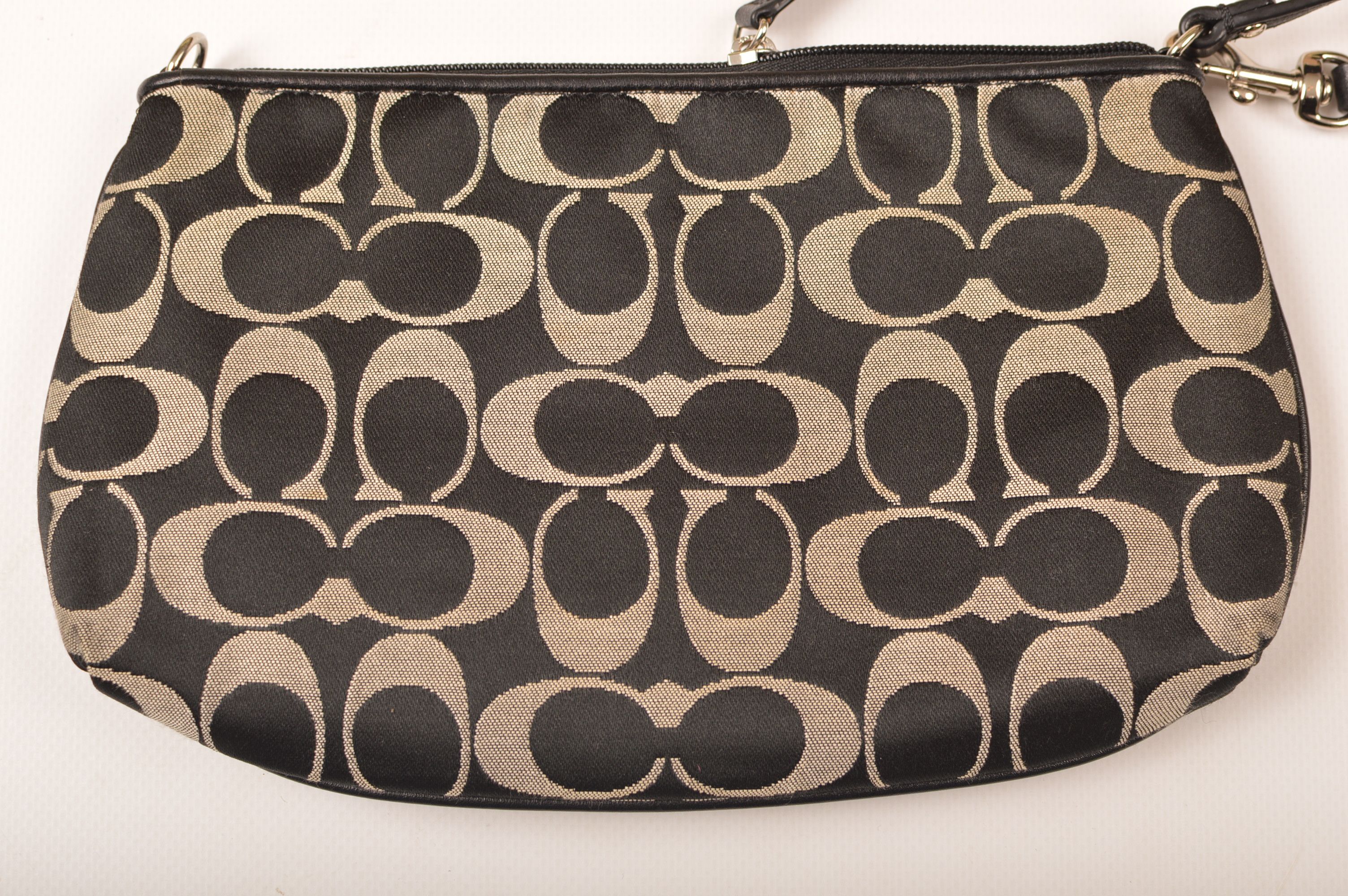 Coach Coach Signature Wristlet Clutch Bag Size ONE SIZE - 3 Thumbnail