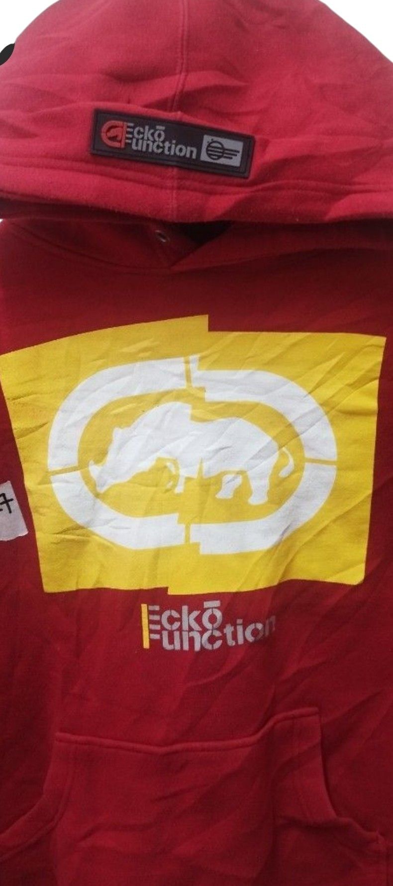 Ecko Unltd. Y2K Ecko Function Red Hoodie Hippie Baggy style Size US XL / EU 56 / 4 - 2 Thumbnail