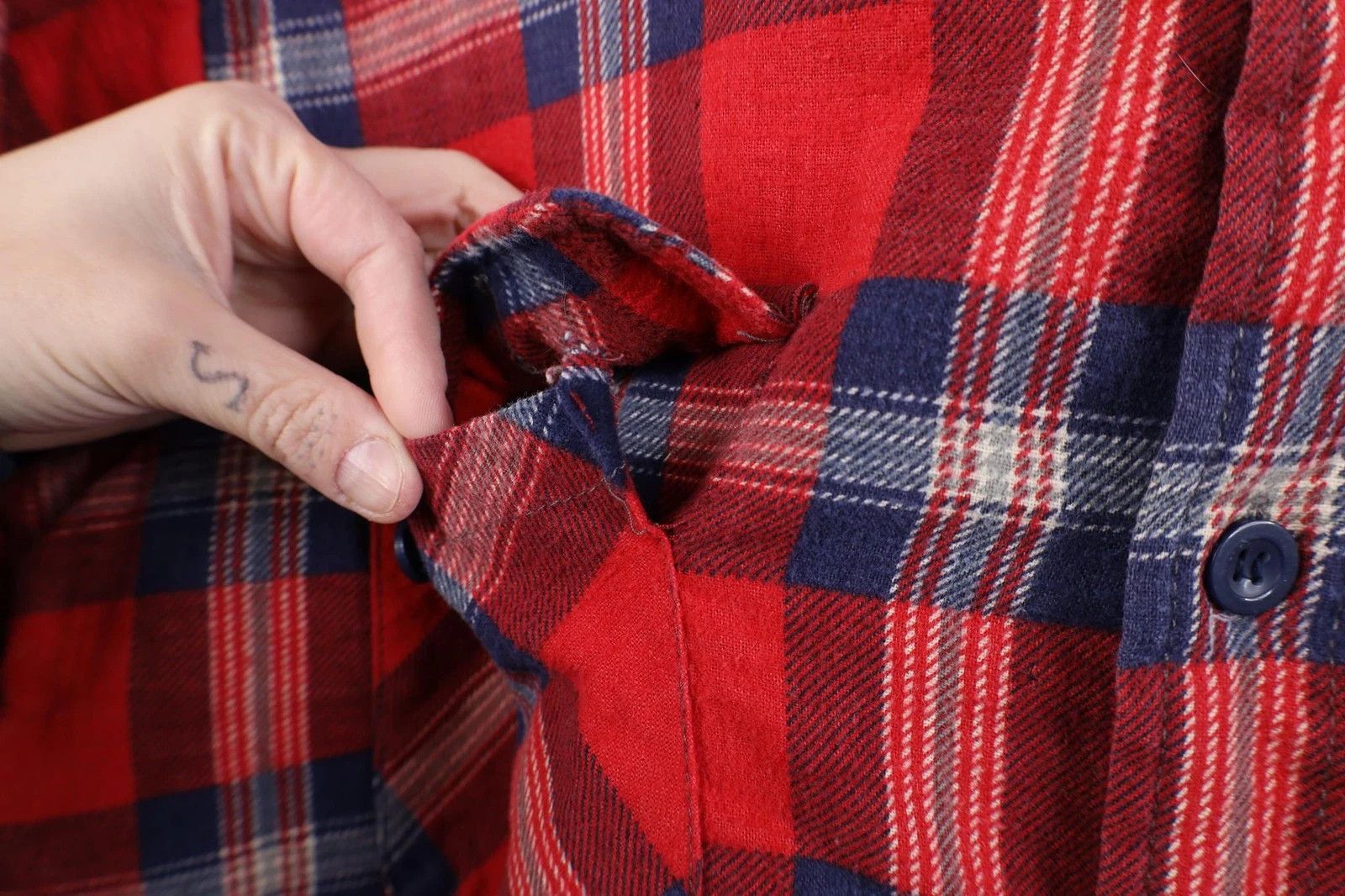 Vintage Vintage 70s Streetwear Flannel Shirt Jacket Jac Shirt Size US L / EU 52-54 / 3 - 4 Thumbnail
