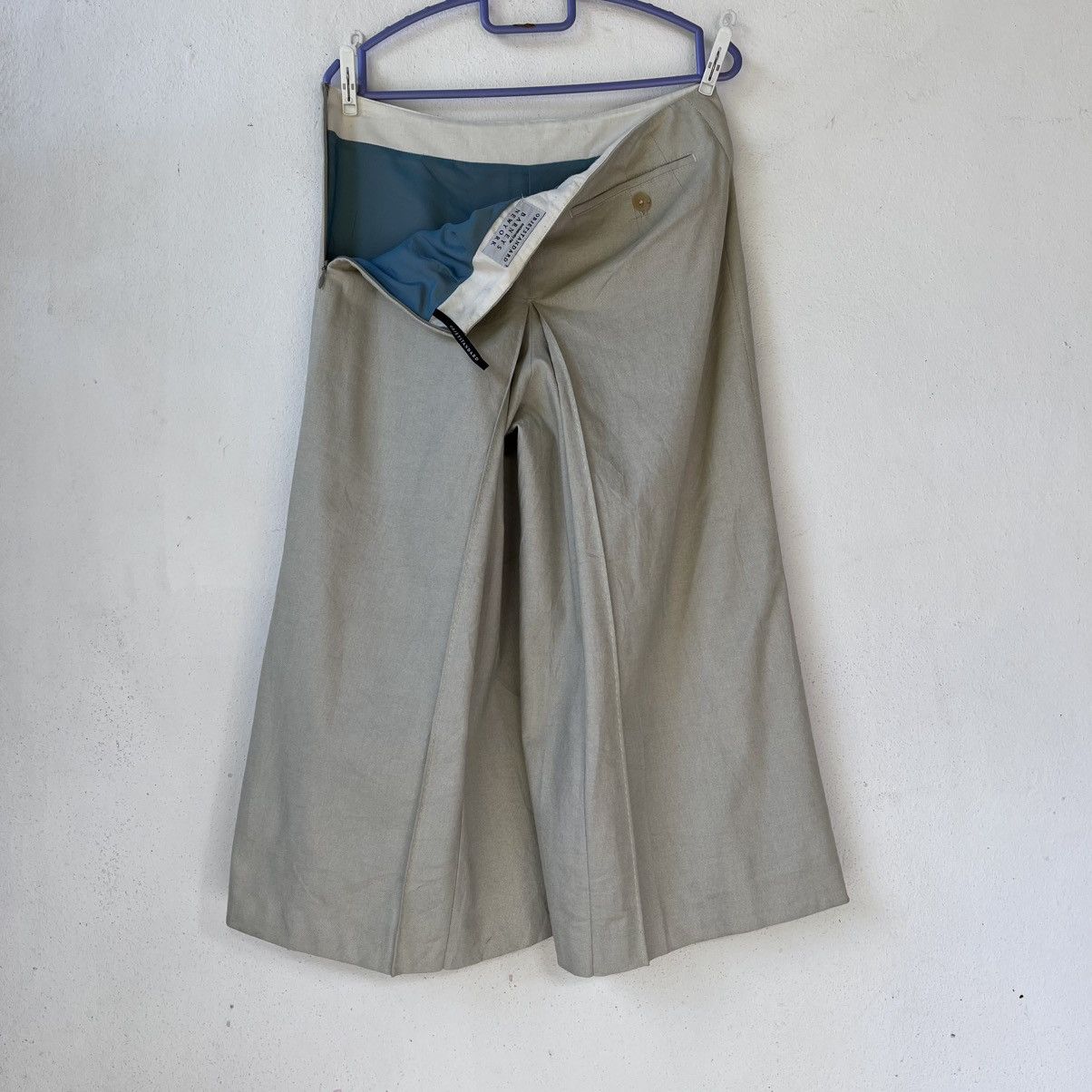 Barneys New York Objetstandard for Barneys New York Canvas Palazzo Shorts Size 27" / US 4 / IT 40 - 4 Thumbnail
