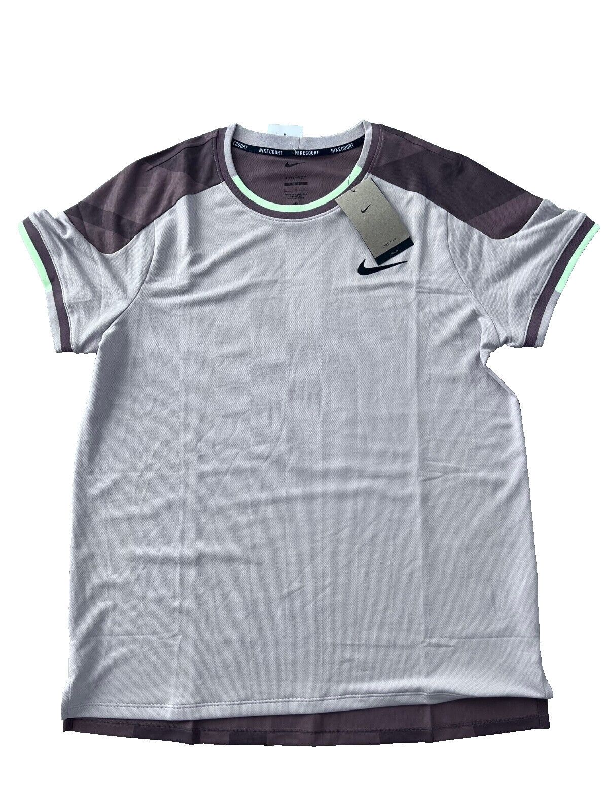 Nike Nike FD5195-019 Slam Padel T-Shirt Platimum Violet ( L ) Size US L / EU 52-54 / 3 - 5 Thumbnail