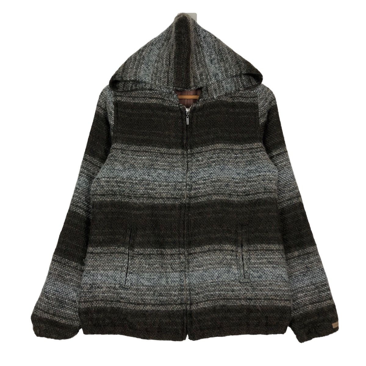 Japanese Brand 🔥Vintage Biker Jacket Full Hoodie Striped Oneill Skate Wear Size US M / EU 48-50 / 2 - 1 Thumbnail
