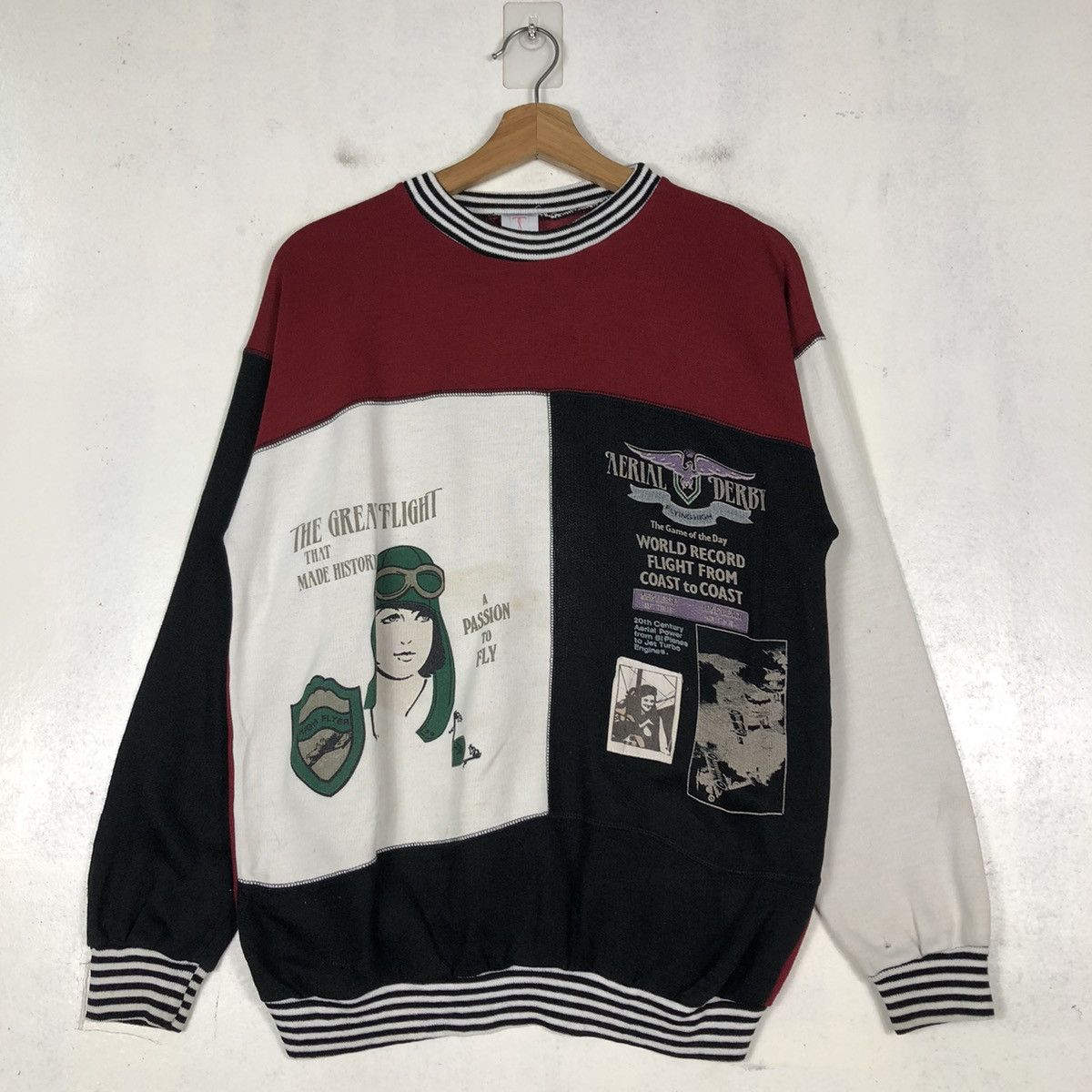 Japanese Brand 🔥Vintage Made in UK Sweatshirt Punk Design Big Logo Size US M / EU 48-50 / 2 - 1 Thumbnail