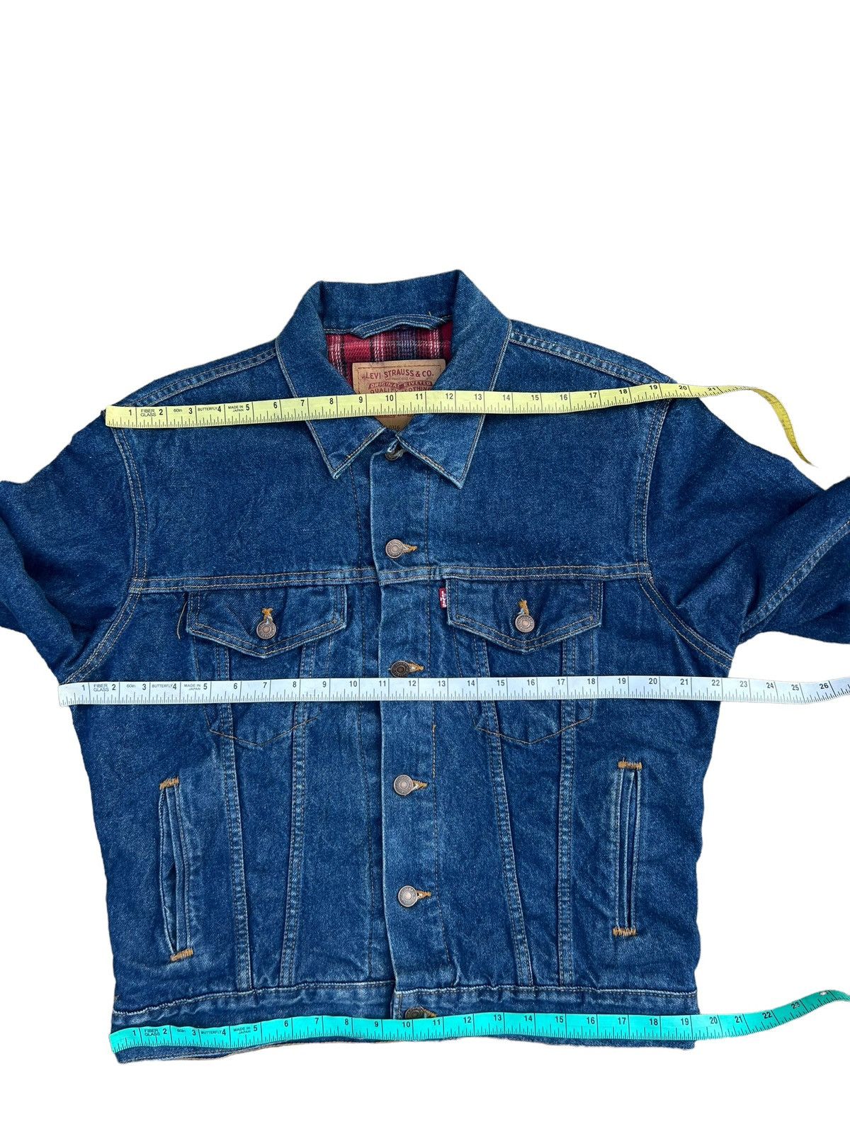 90’s Levi’s 70506 blanket denim jacket Vintage 90s Levi's 70506 Blanket Denim Trucker Jacket