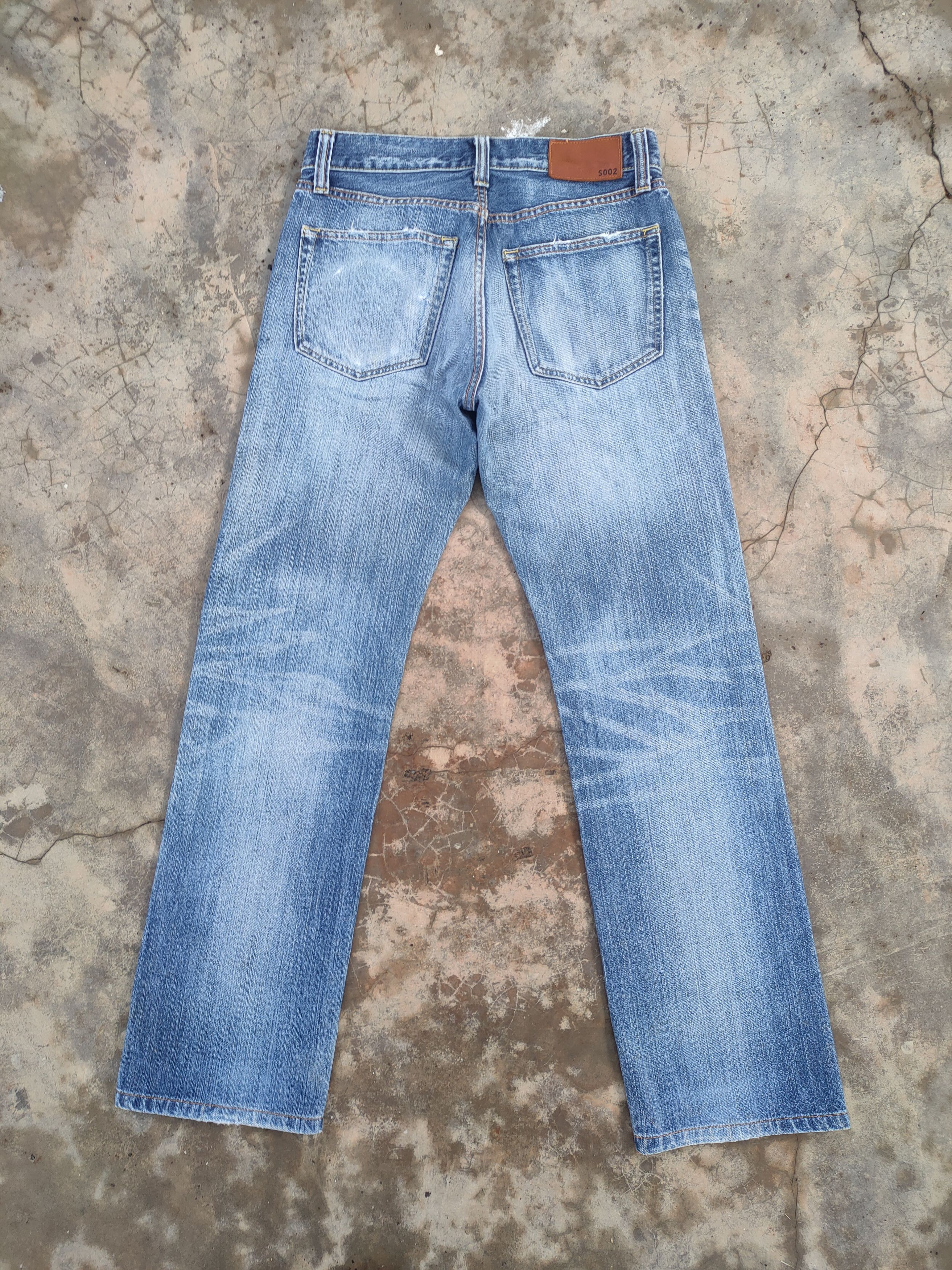 Japanese Brand vintage japanese uj faded jeans denim pants Size US 29 - 11 Thumbnail