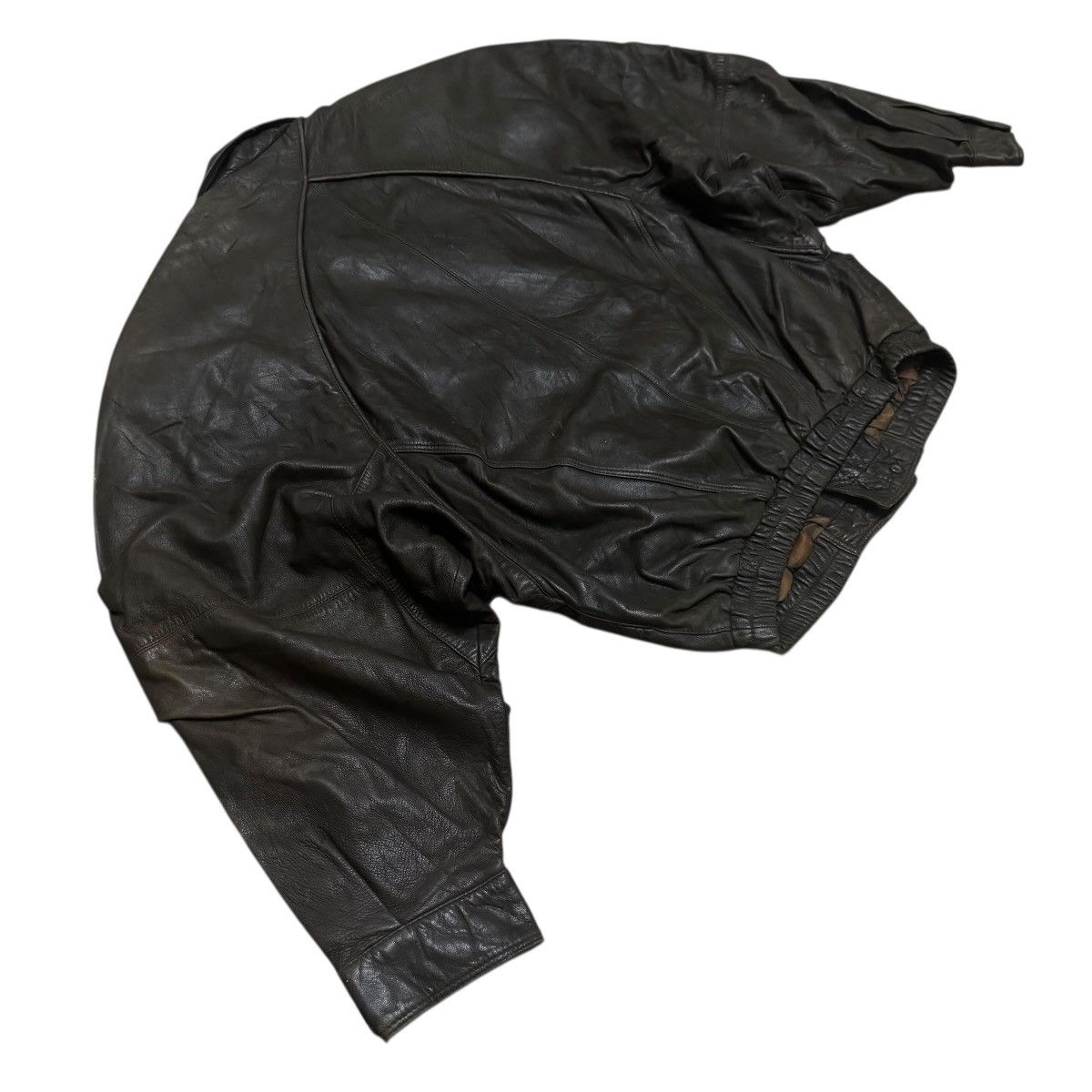 Marc Buchanan × Vintage Marc Buchanan Pelle Pelle Leather Jacke Brown Size US L / EU 52-54 / 3 - 6 Thumbnail