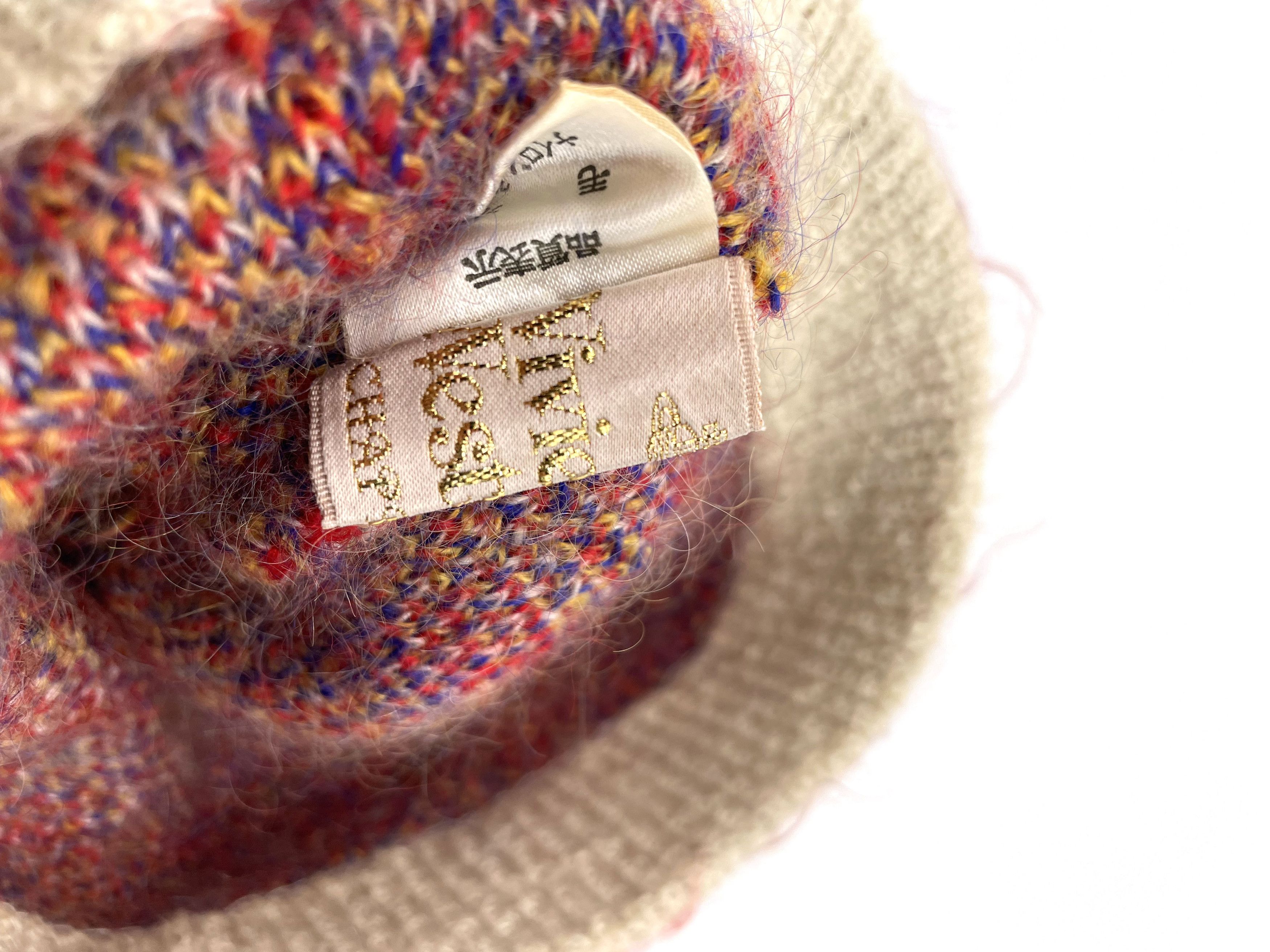 Vivienne Westwood Orb Wool Beanie Size ONE SIZE - 5 Thumbnail