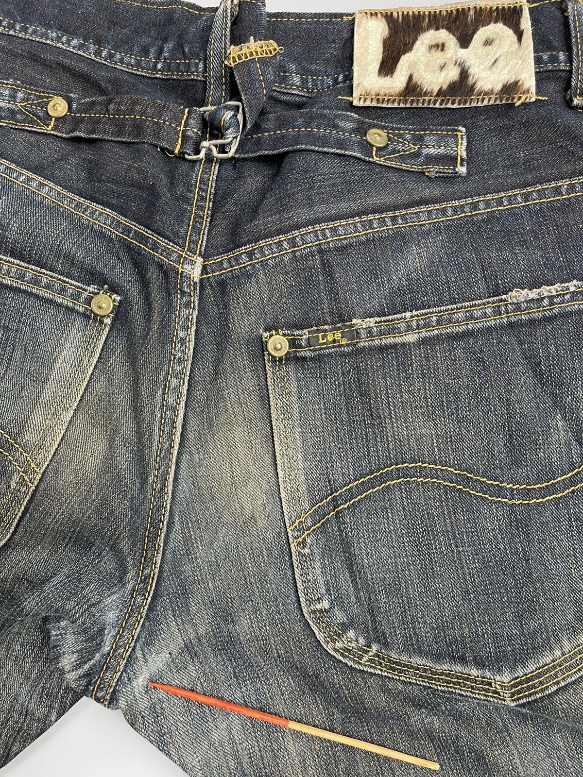 Lee LEE 101 straight fit jeans with a nice fade jeans Size US 32 / EU 48 - 7 Thumbnail