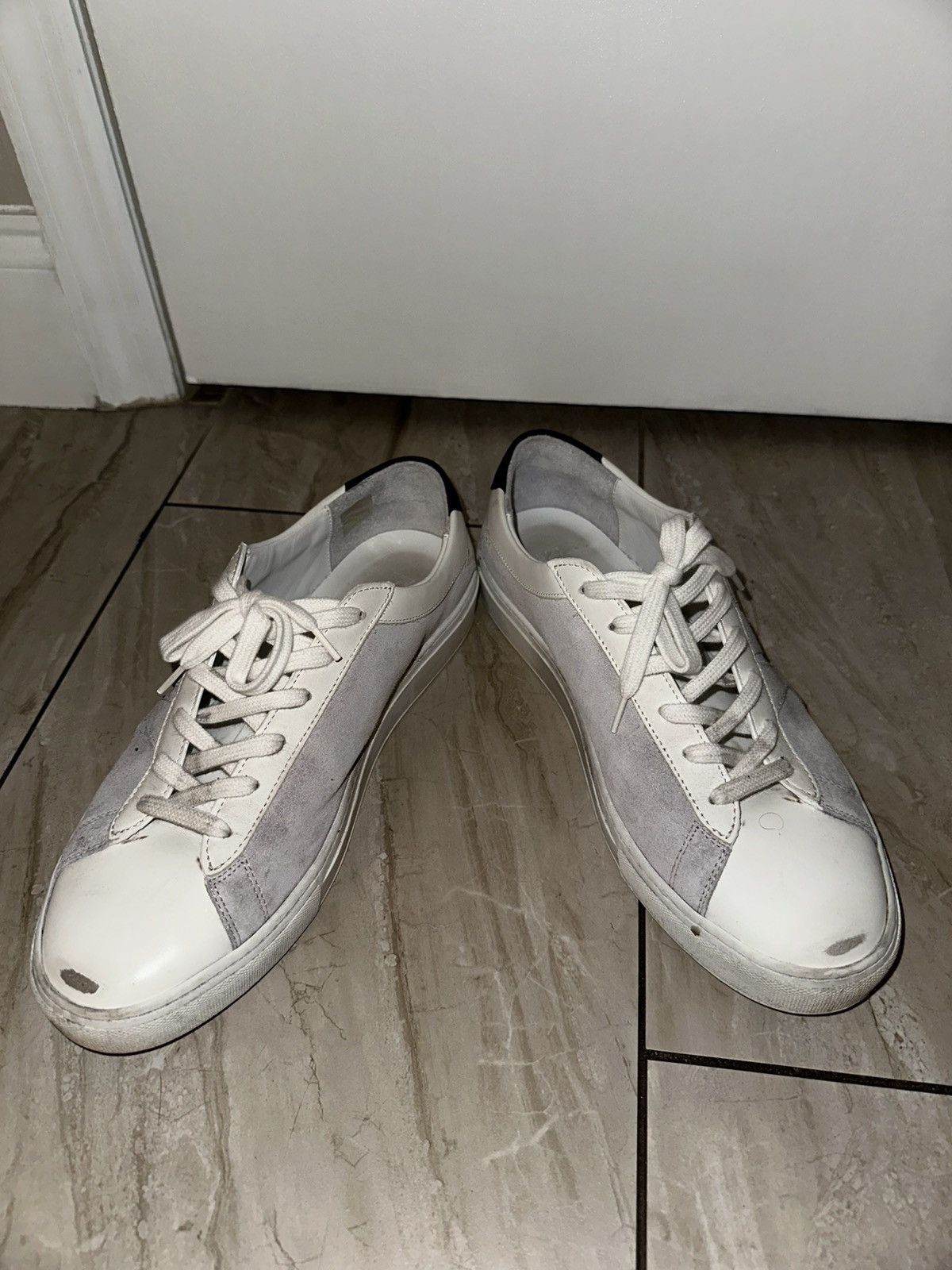 Koio Koio Capri Distressed Suede & Leather Sneaker Sz 10US Men Size US 10 / EU 43 - 3 Thumbnail