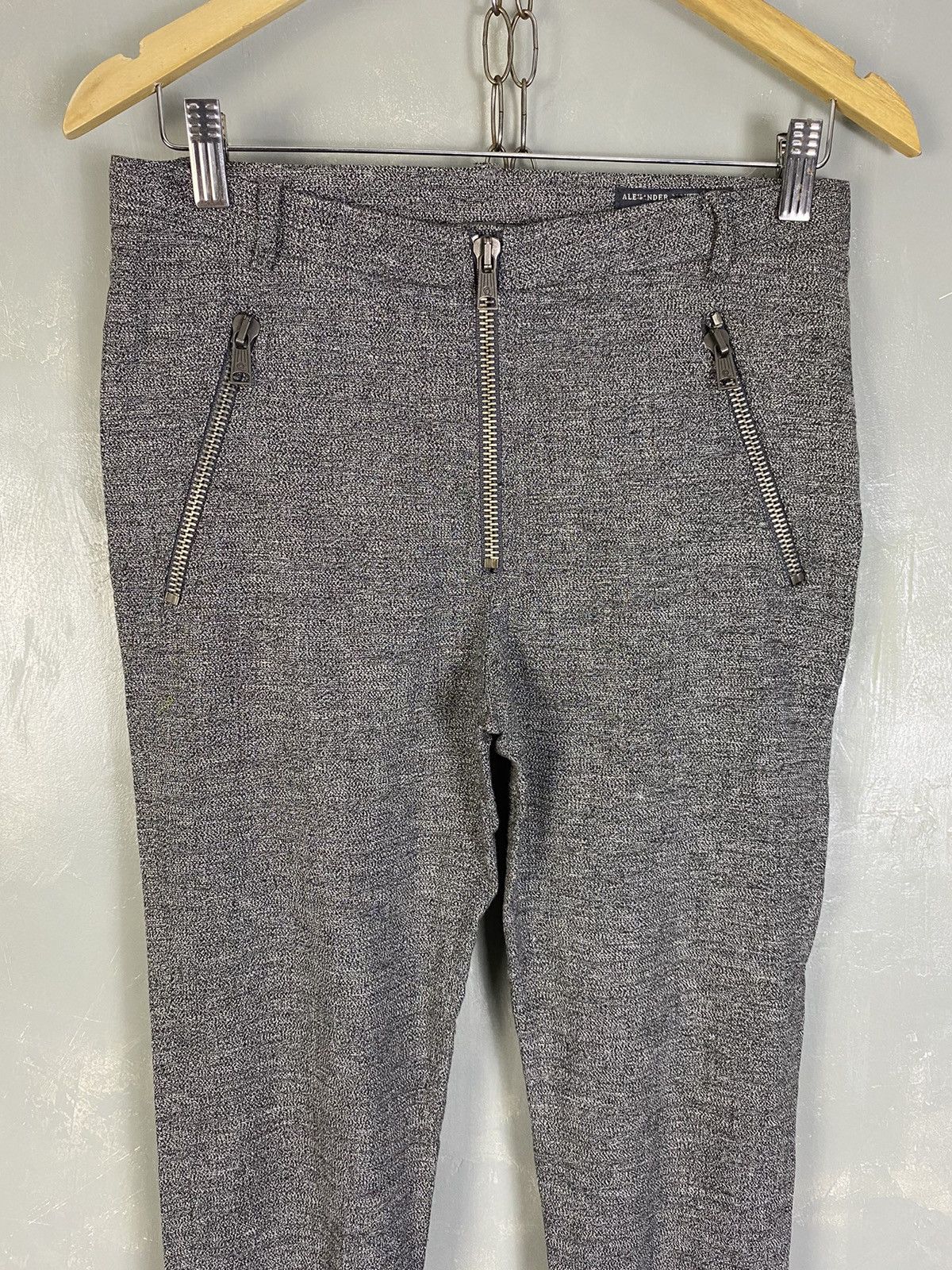 Alexander McQueen Alexander McQueen Ankle Zip Wool Pants Size 28" / US 6 / IT 42 - 2 Thumbnail