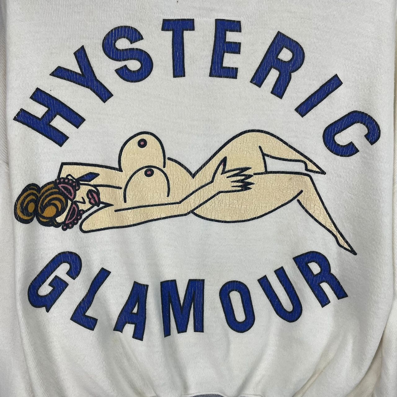 Hysteric Glamour Vintage Hysteric Glamour Naked Girl Backhit Printed Jacket Size US XL / EU 56 / 4 - 10 Thumbnail