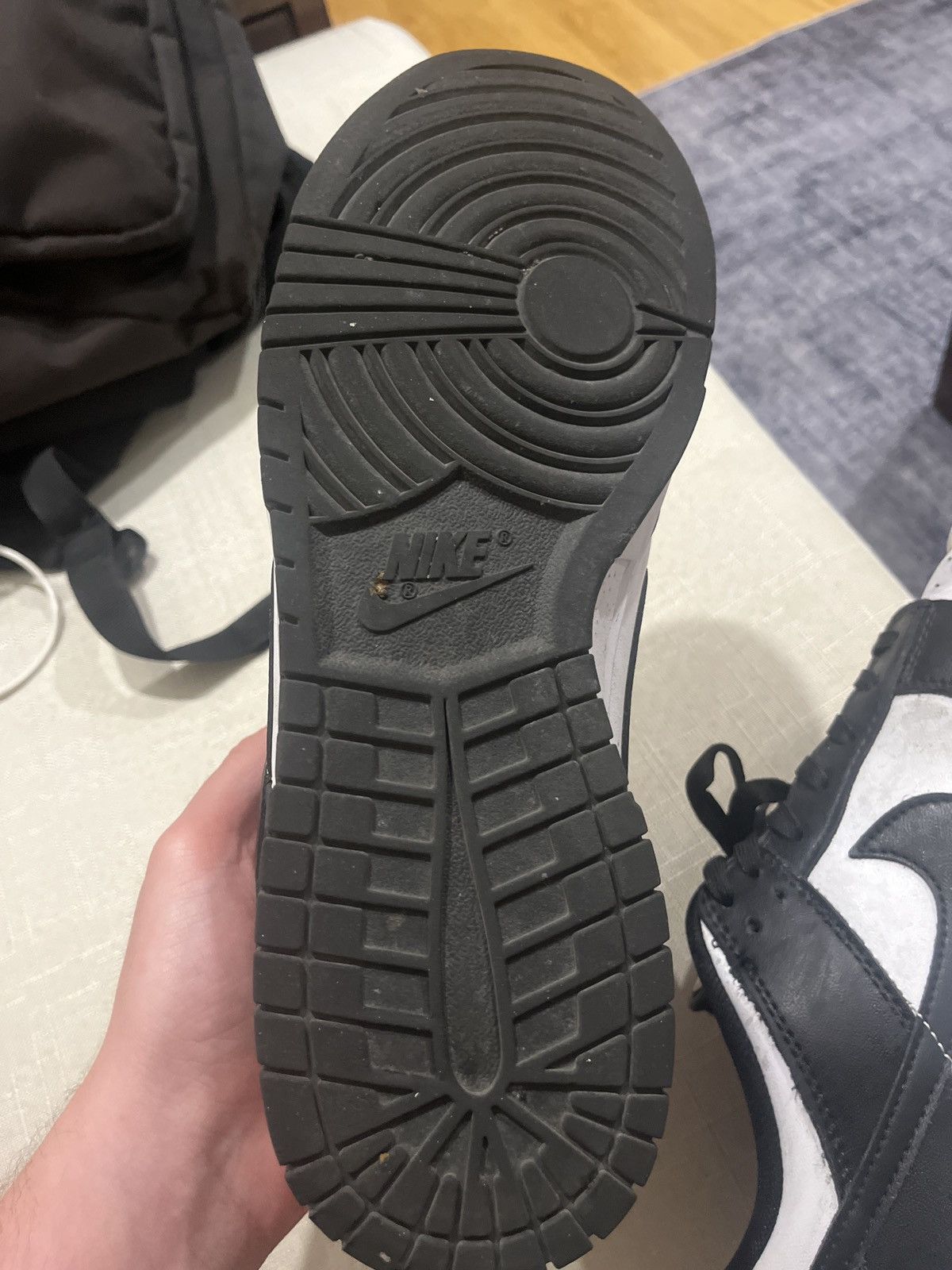 Nike Nike dunks - black and white Size US 12 / EU 45 - 4 Thumbnail