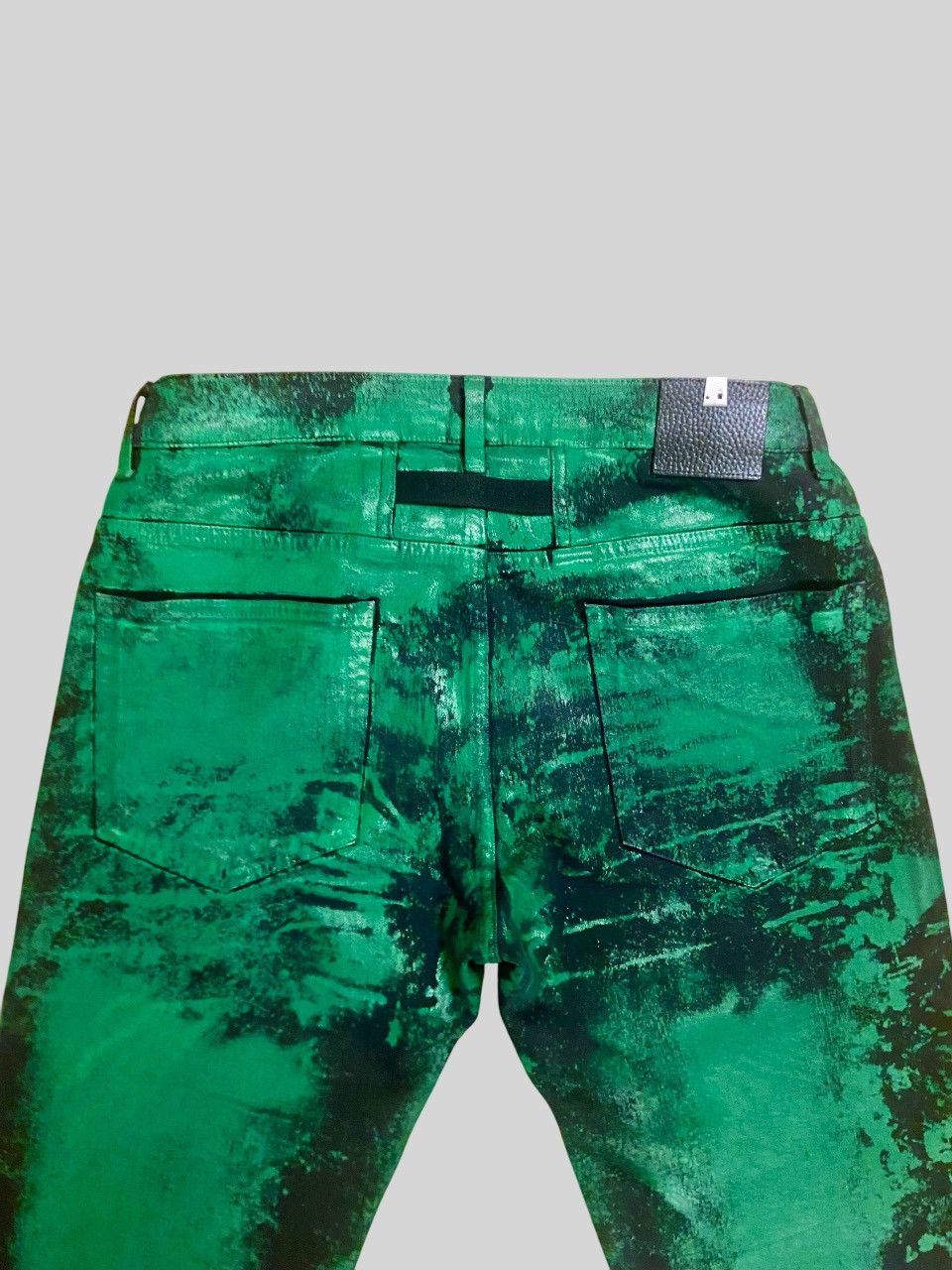 1017 ALYX 9SM 1019 ALYX 9SM Green Painter Denim Size US 32 / EU 48 - 4 Thumbnail