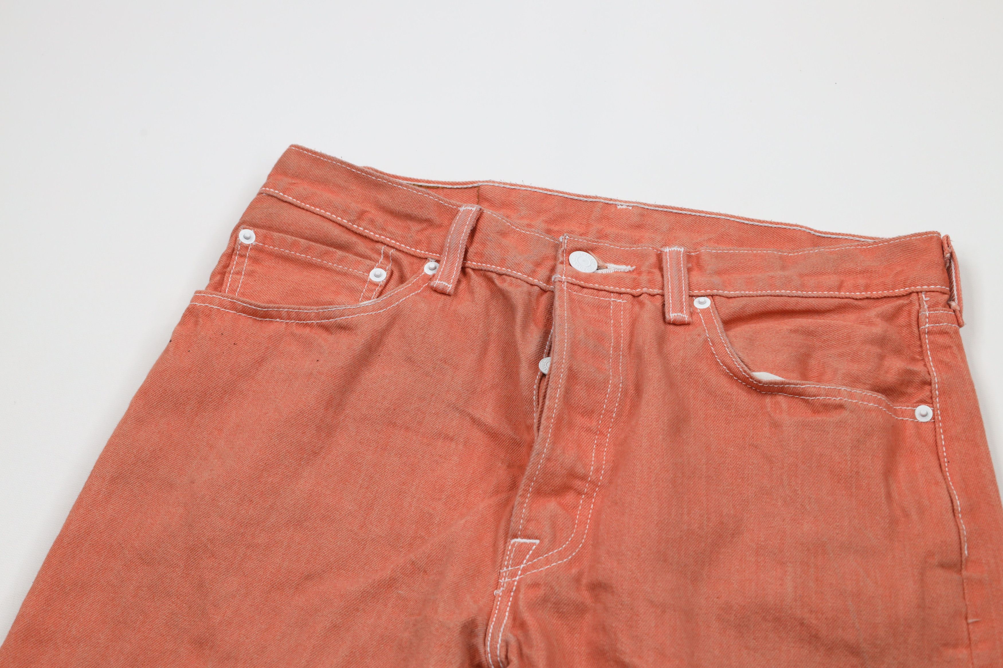 Levi's × Vintage Vintage Y2K Levis 501xx Fly Original Straight Leg Jeans Size US 32 / EU 48 - 5 Thumbnail
